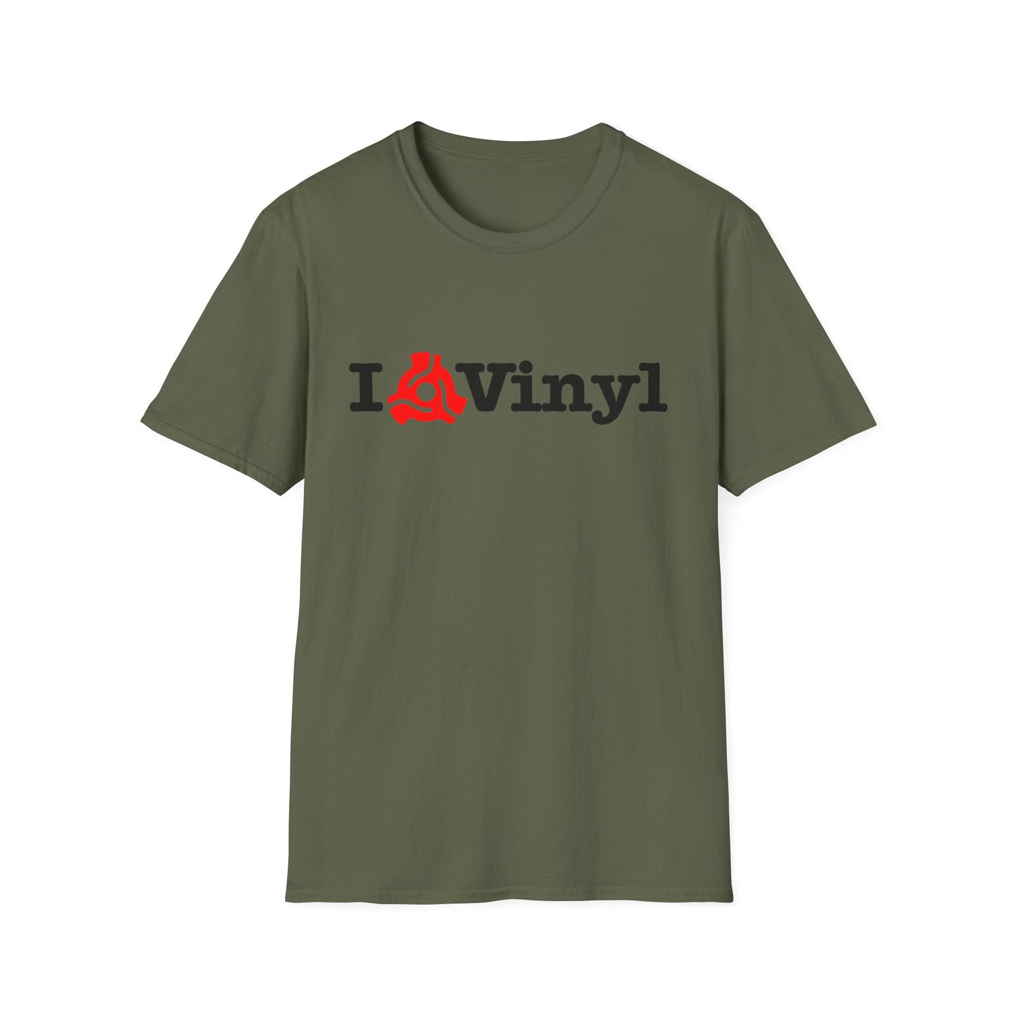 I Love Vinyl T Shirt - Leichtes