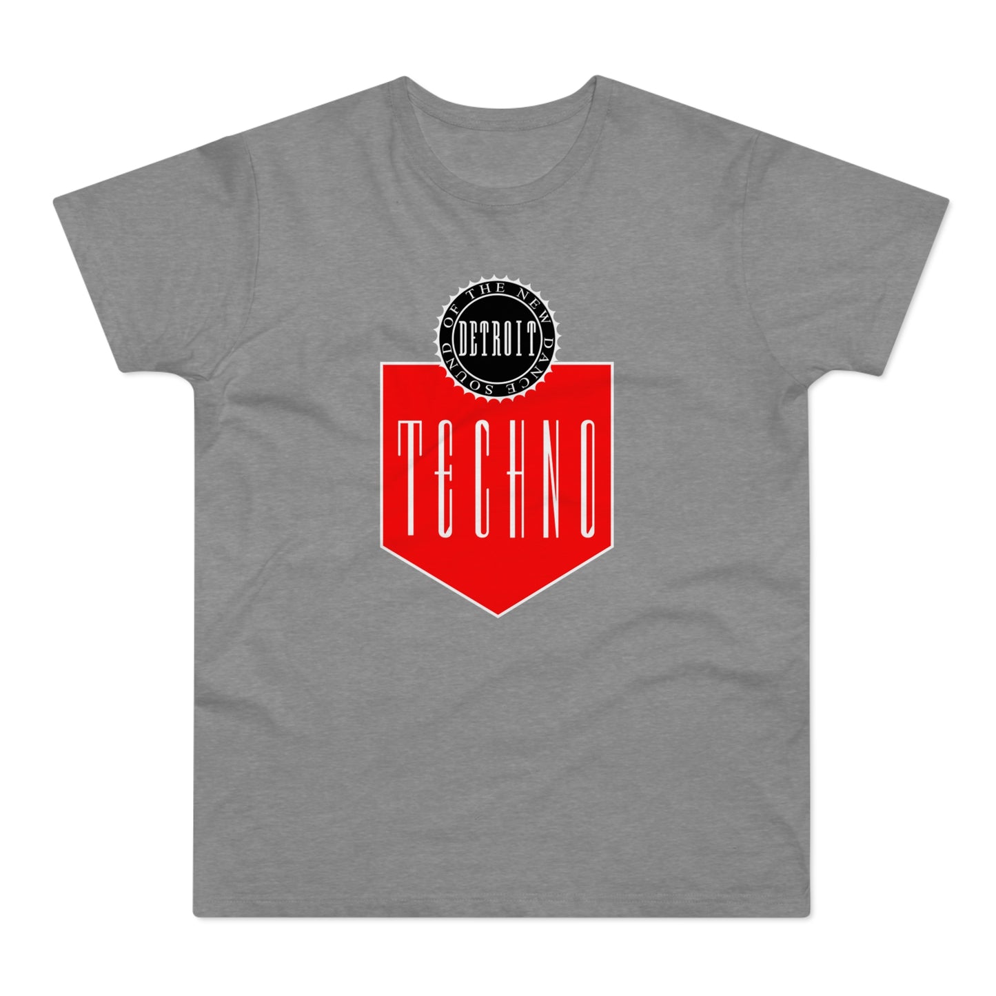 Detroit Sound Of Techno T Shirt (Standardgewicht)