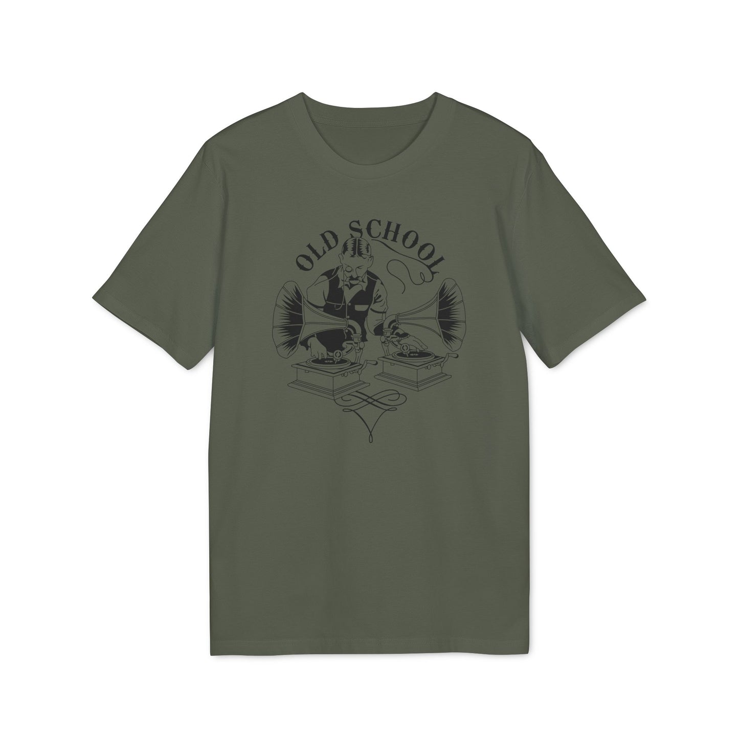 Old School DJ Bio-T-Shirt (Premium Qualität)