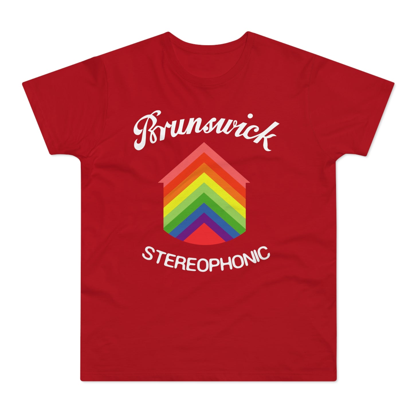Brunswick Records Stereophonic T Shirt (Standardgewicht)