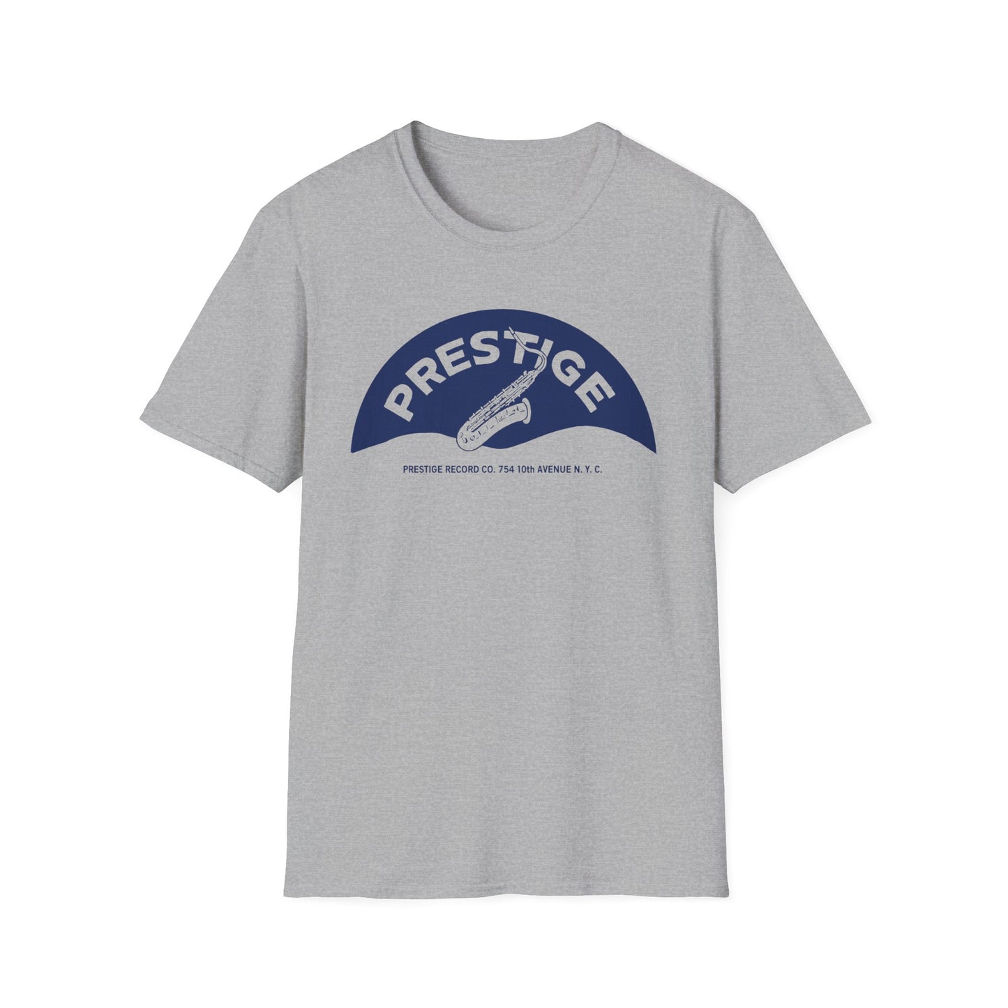 Prestige Records T Shirt - Leichtes Saxophone Design