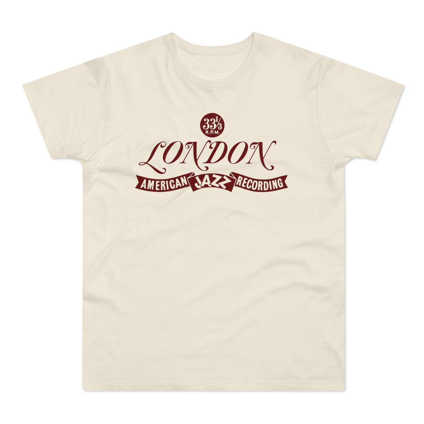 London American Jazz Records T Shirt (Standardgewicht)