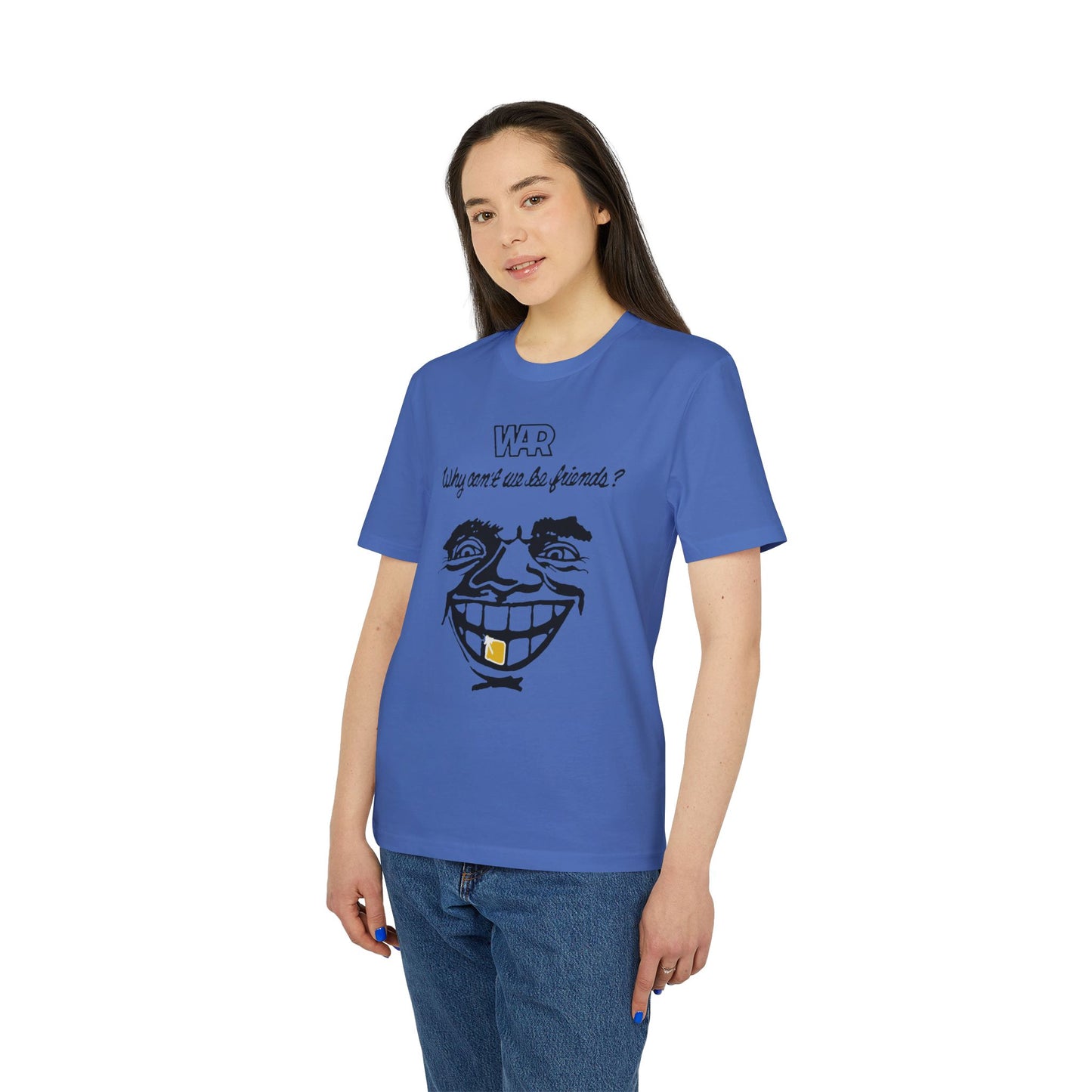 War Why Can't We Be Friends Bio-T-Shirt (Premium Qualität)