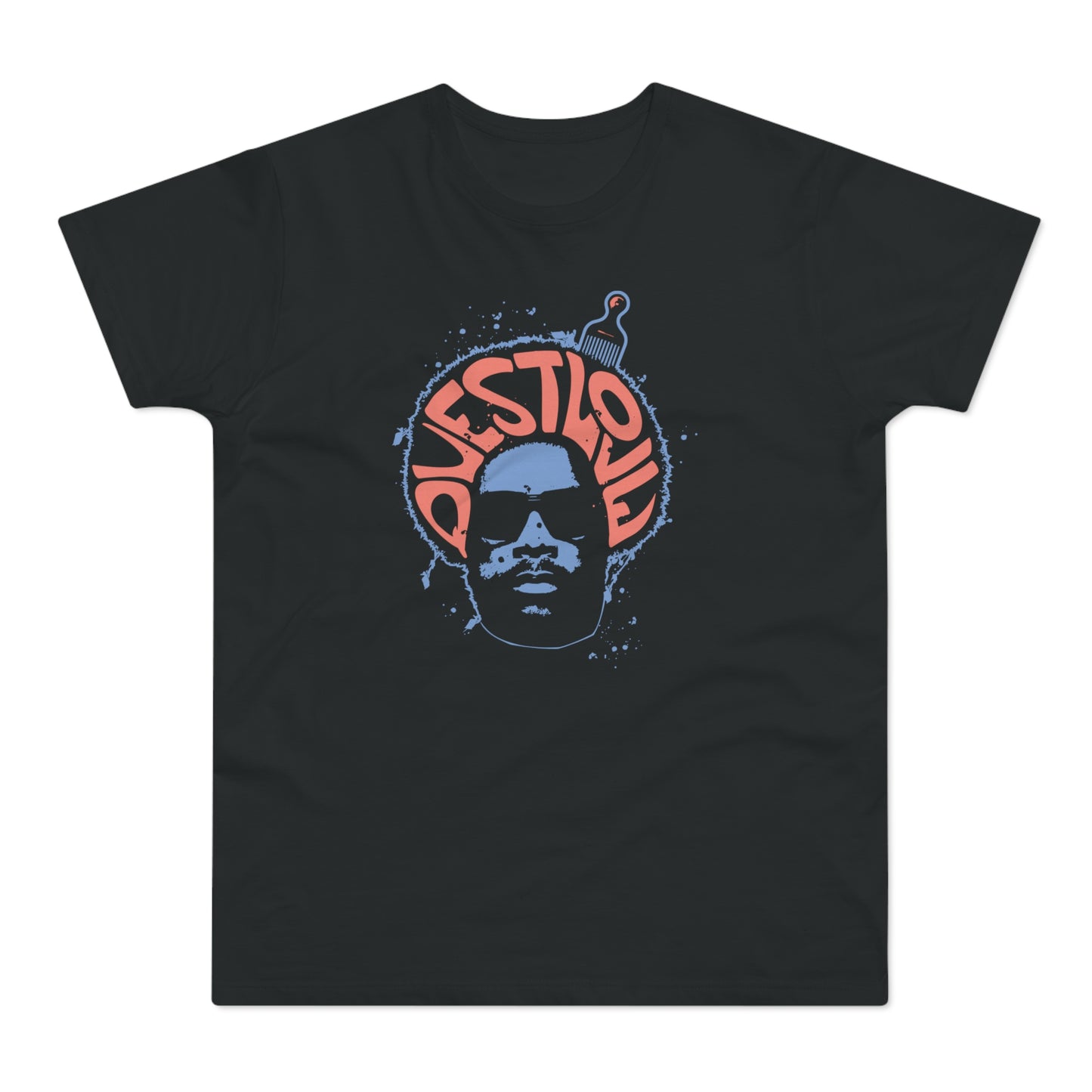 Questlove Afro T Shirt (Standardgewicht)