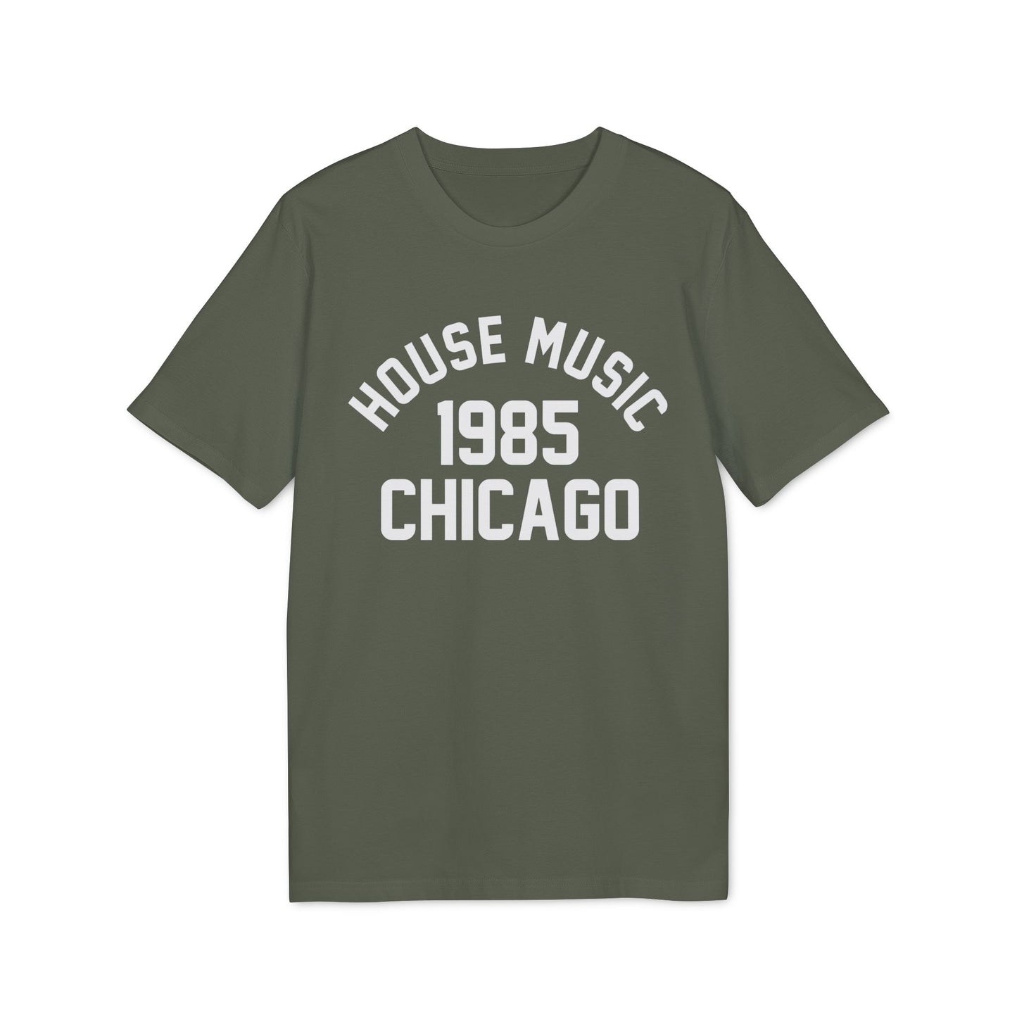 House Music 1986 Chicago Bio-T-Shirt (Premium Qualität)