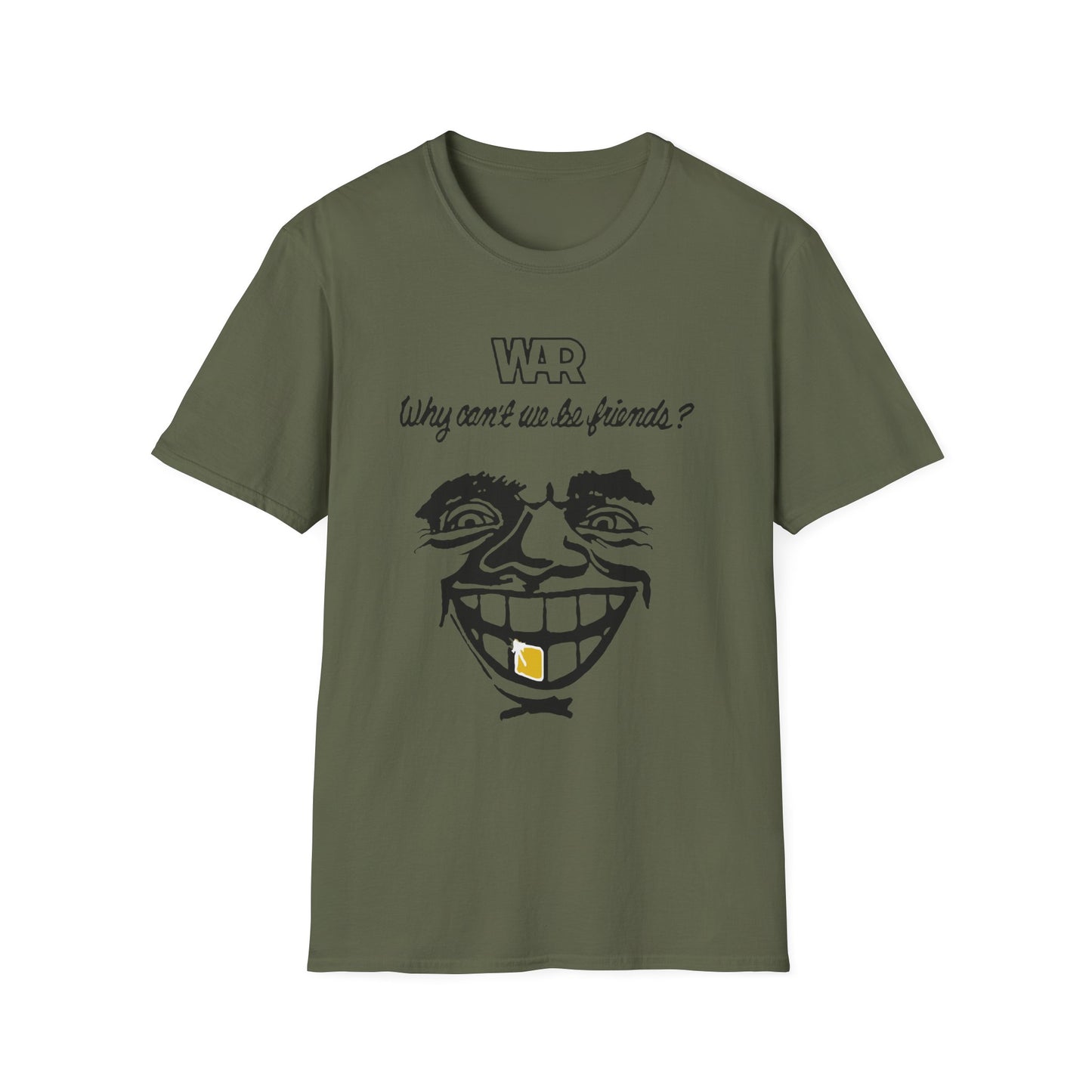 War Why Can't We Be Friends T Shirt - Leichtes