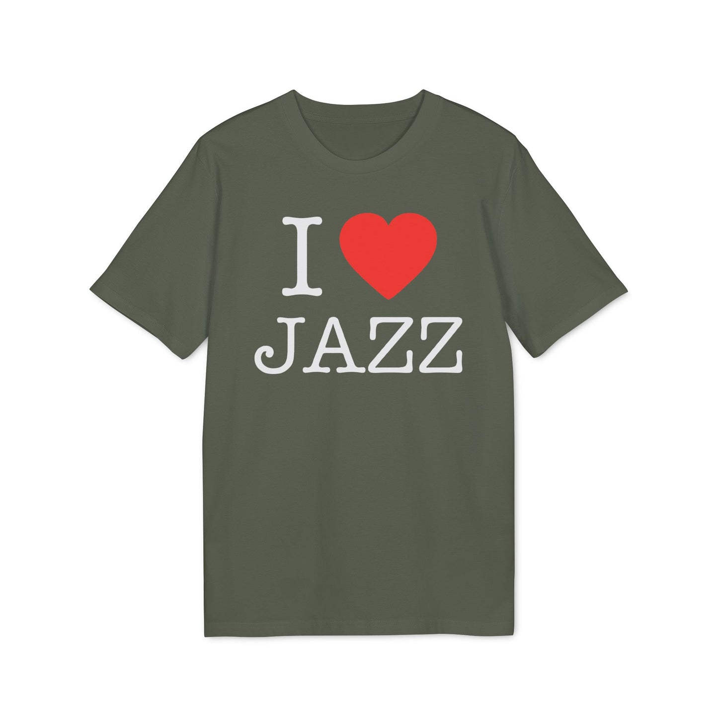 I Love Jazz Bio-T-Shirt (Premium Qualität)