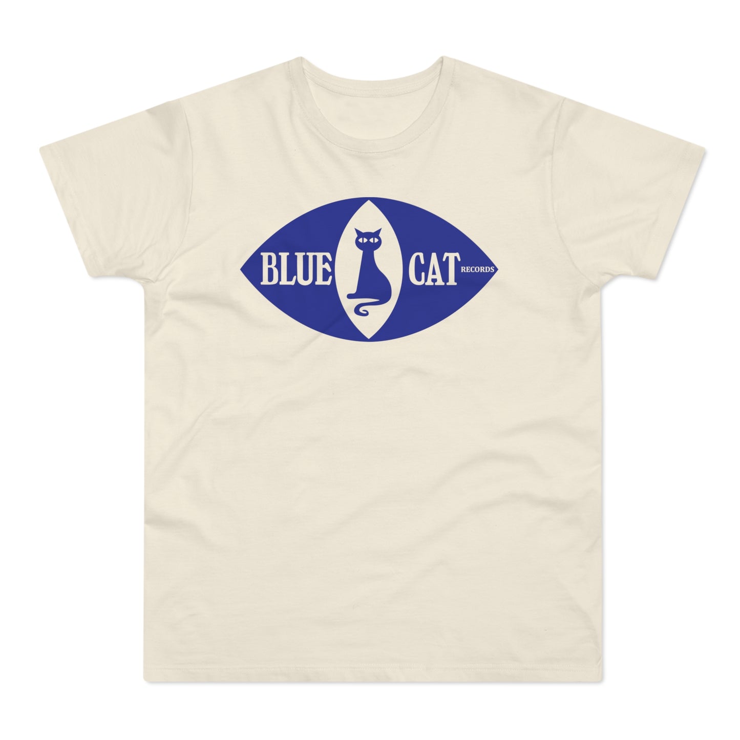 Blue Cat Records Eye T Shirt (Standardgewicht)
