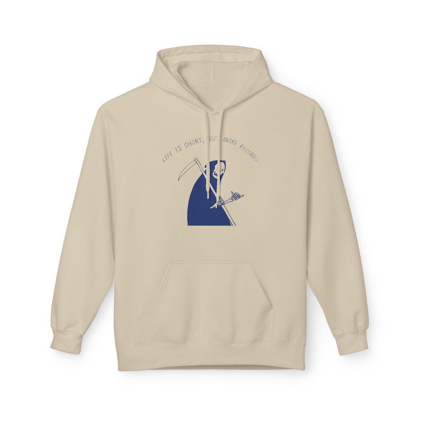 Life Is Short Buy More Records Hoodie