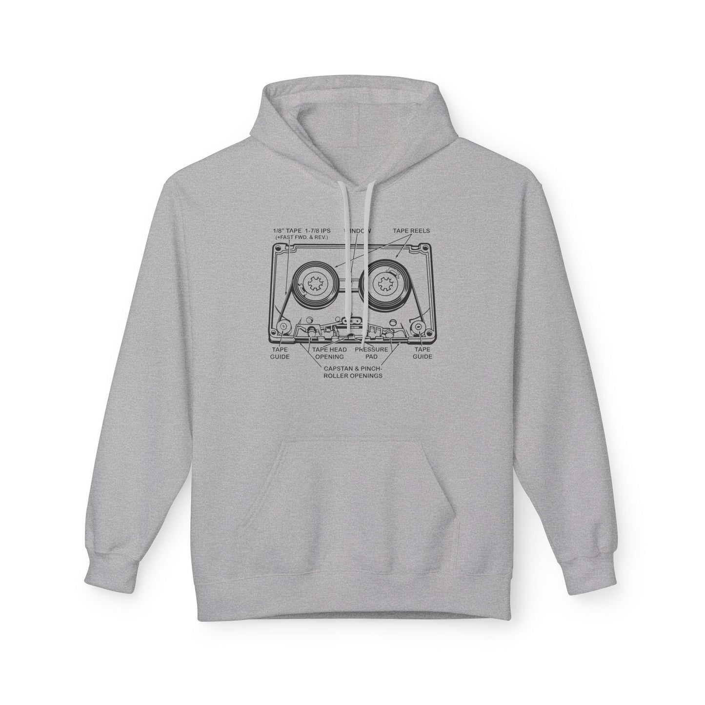 How It Works: Cassette Tape Hoodie