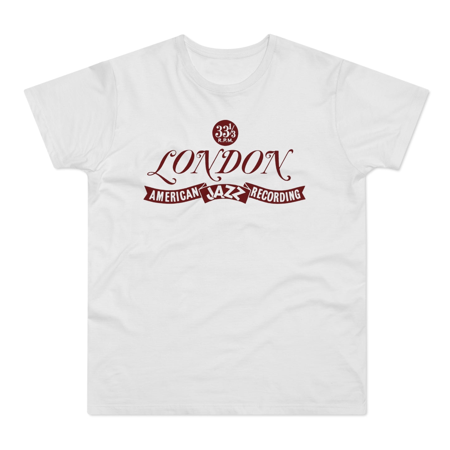 London American Jazz Records T Shirt (Standardgewicht)