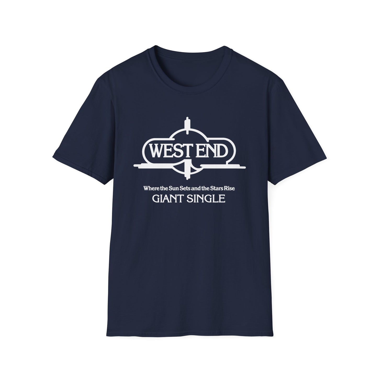 West End Records "Where The Sun Sets" T Shirt - Leichtes