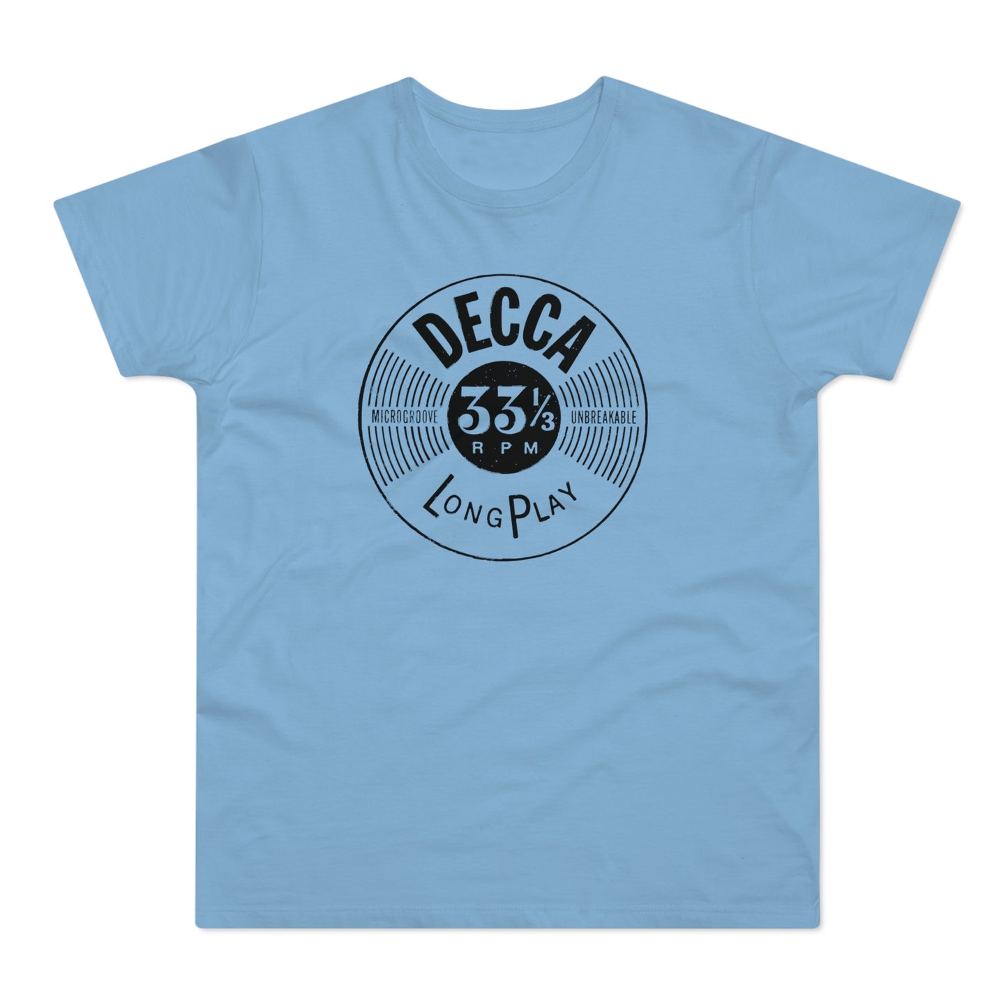 Decca Records Long Play T Shirt (Standardgewicht)