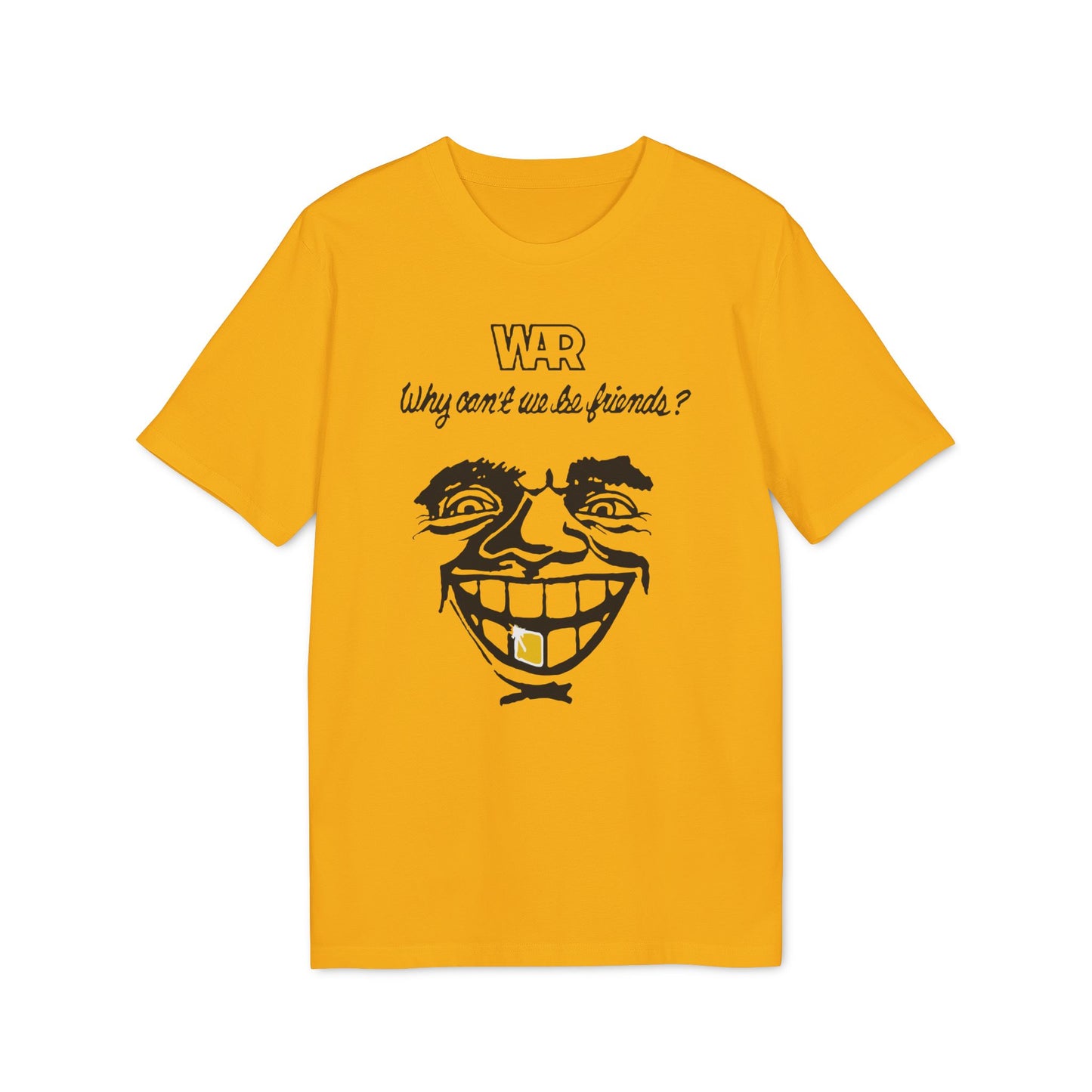War Why Can't We Be Friends Bio-T-Shirt (Premium Qualität)
