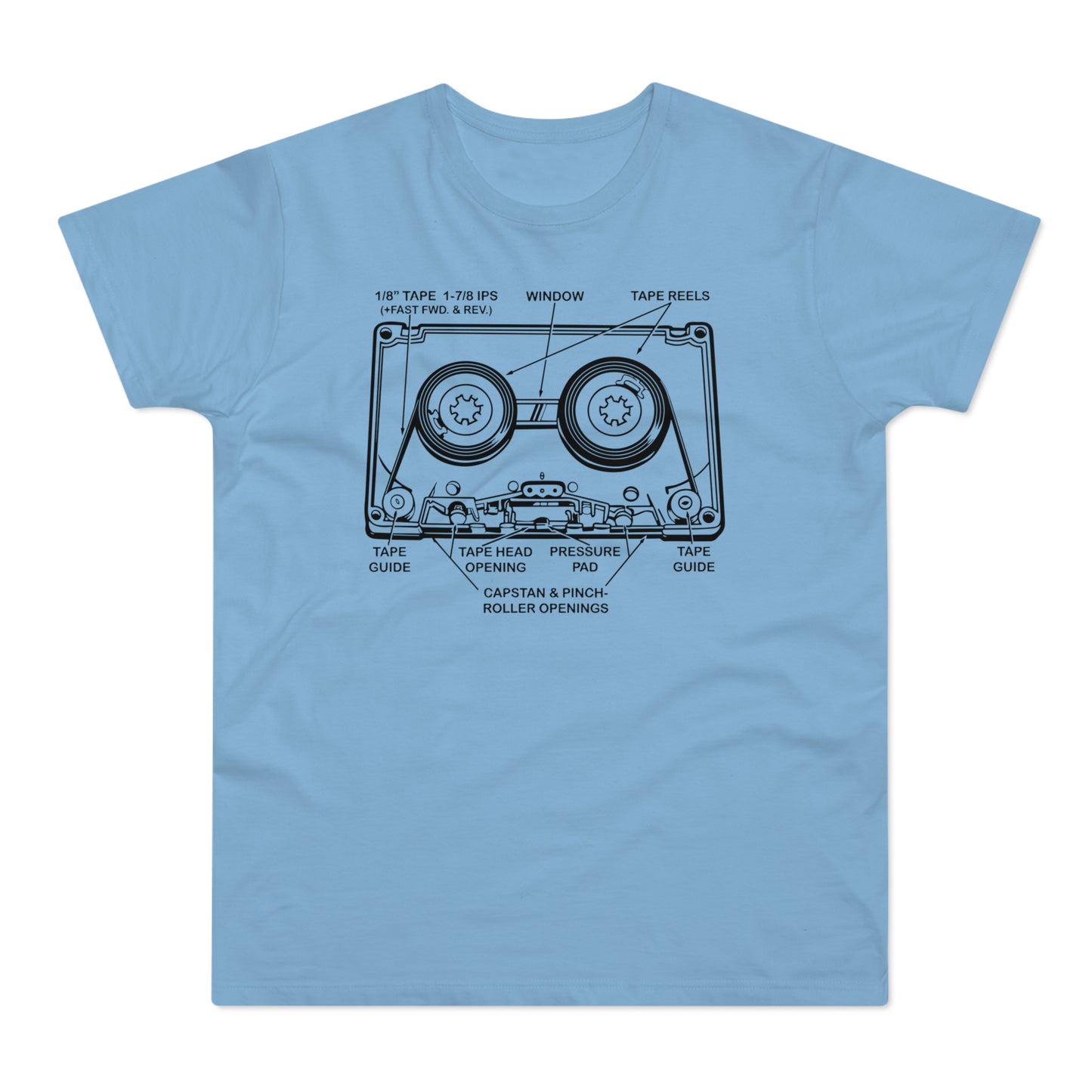 How It Works: Cassette Tape T Shirt (Standardgewicht)