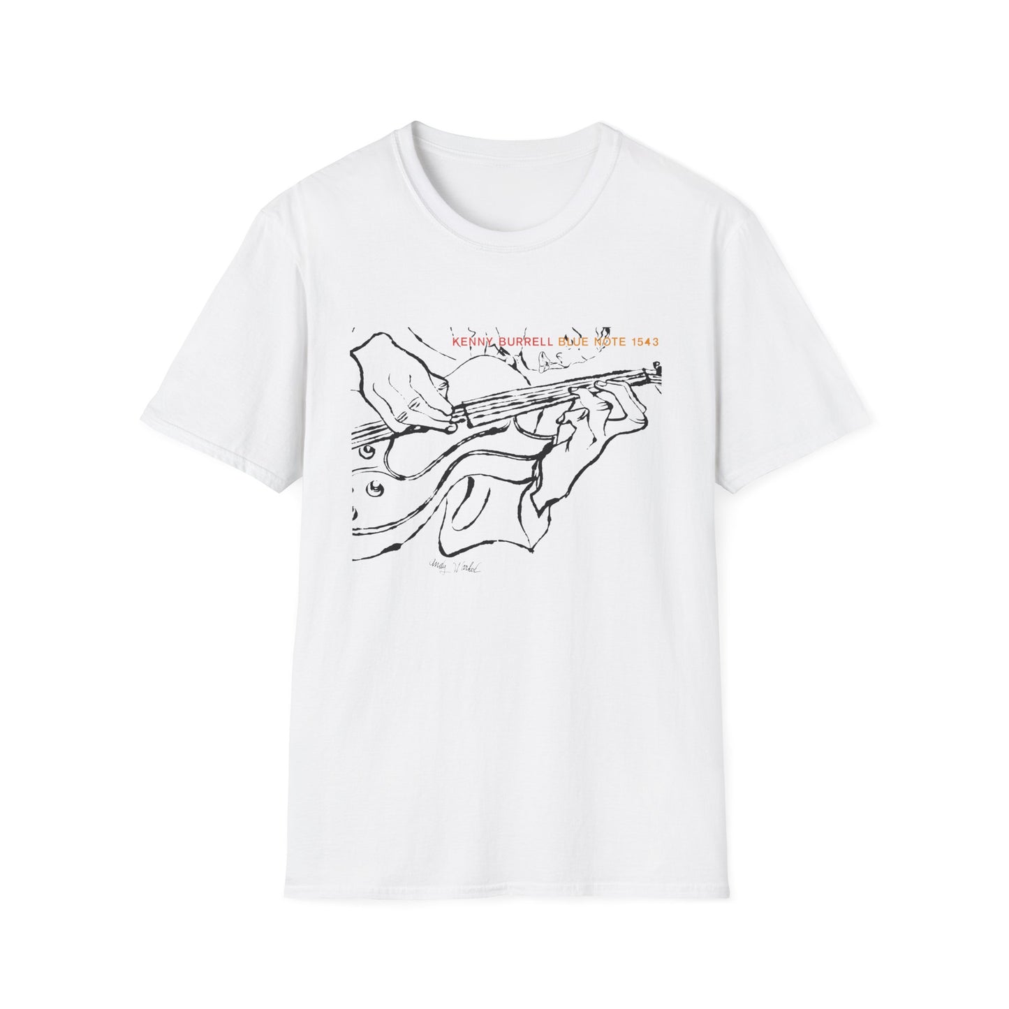 Kenny Burrell T Shirt (S) - DEADSTOCK - NUR NOCH 1 STÜCK - 50 % RABATT