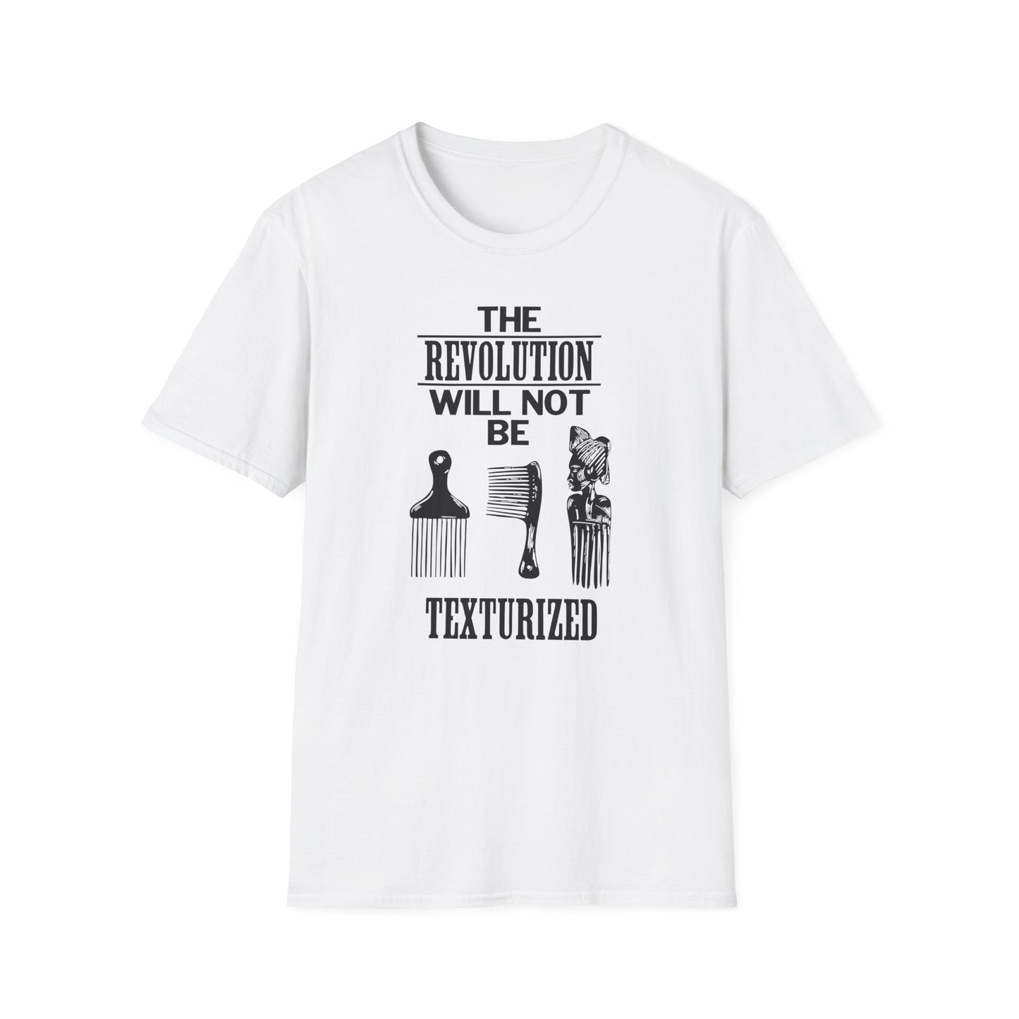 The Revolution Will Not Be Texturised T Shirt (S) - DEADSTOCK - NUR NOCH 1 STÜCK - 50 % RABATT