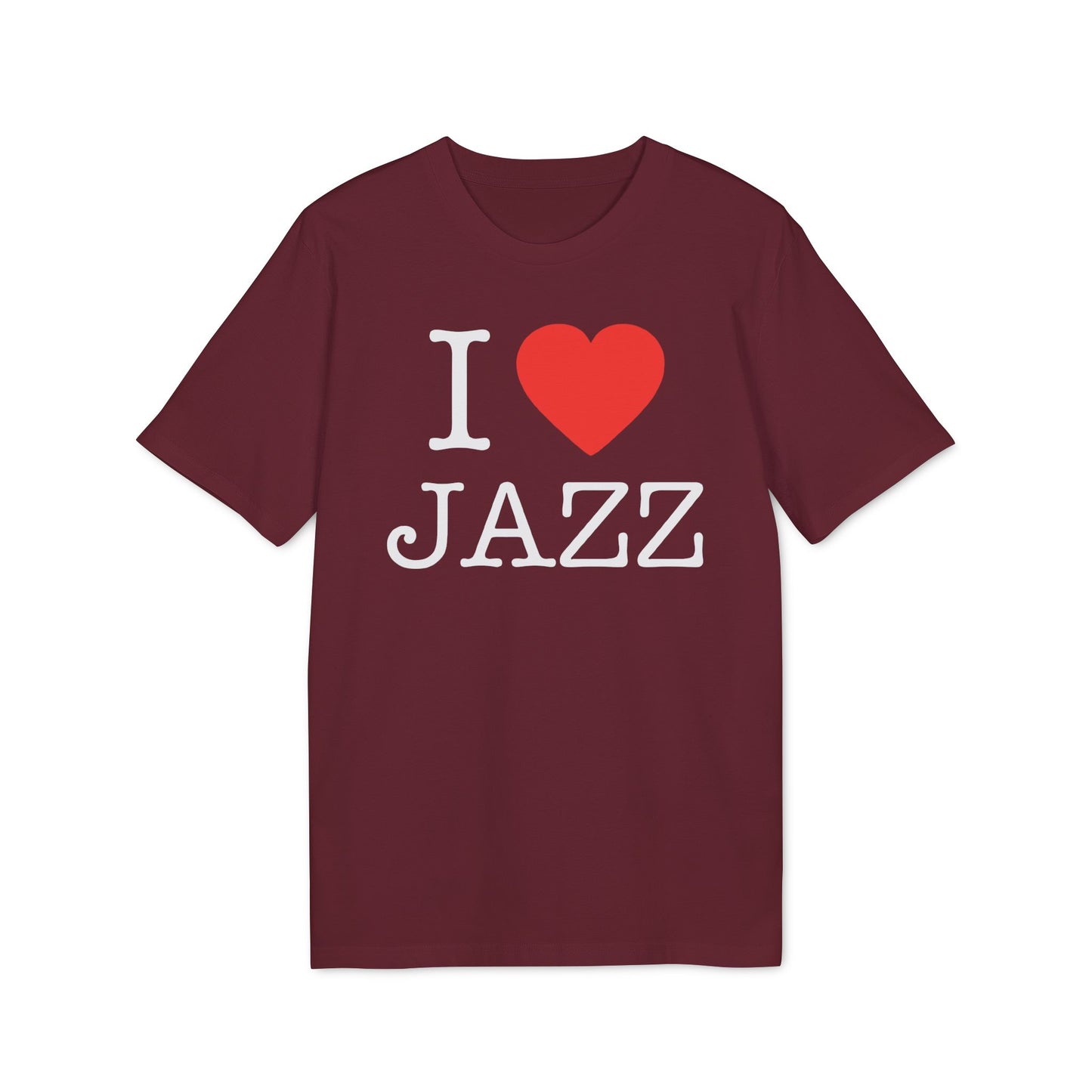 I Love Jazz Bio-T-Shirt (Premium Qualität)