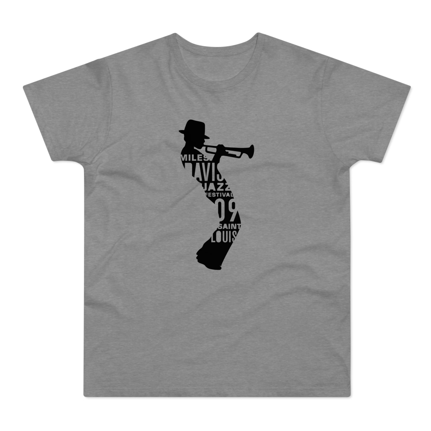 Miles Davis T Shirt (Standardgewicht) Design 2