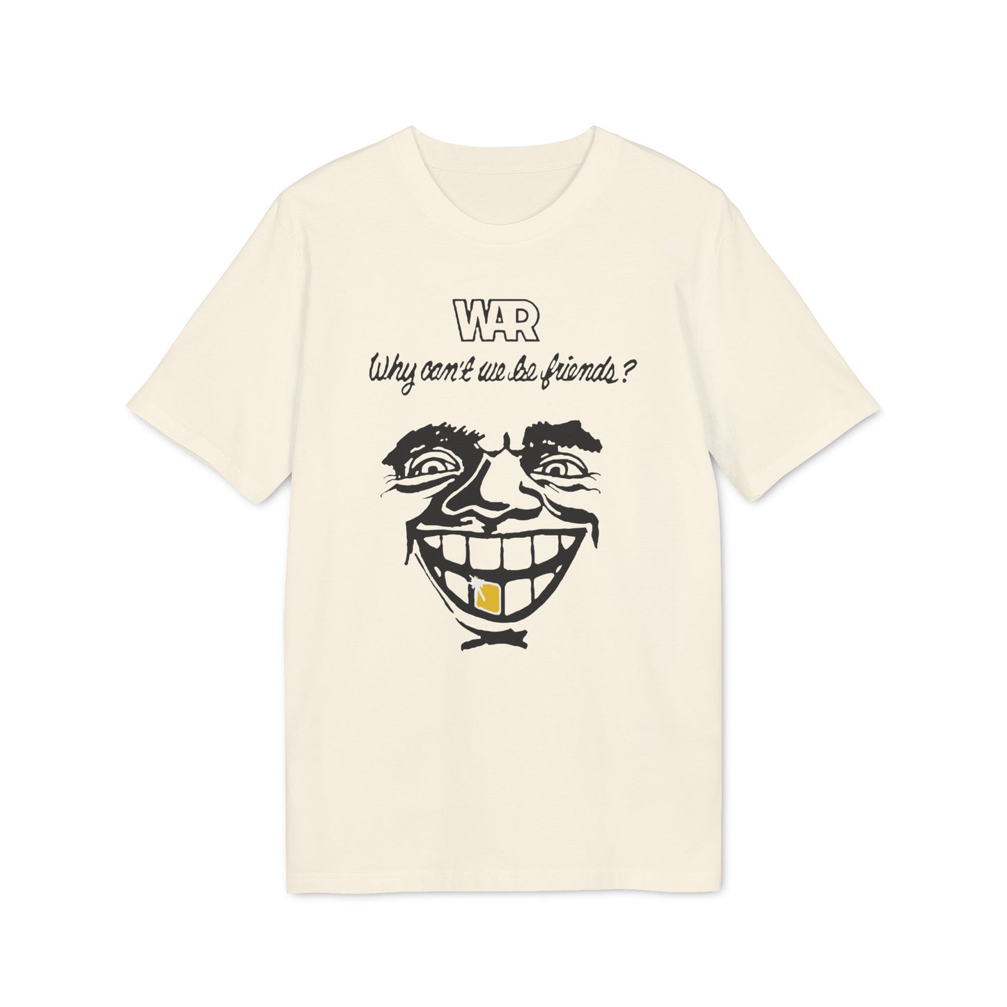 War Why Can't We Be Friends Bio-T-Shirt (Premium Qualität)