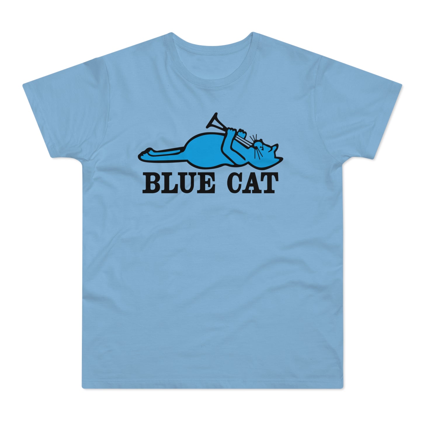 Blue Cat Records T Shirt (Standardgewicht)