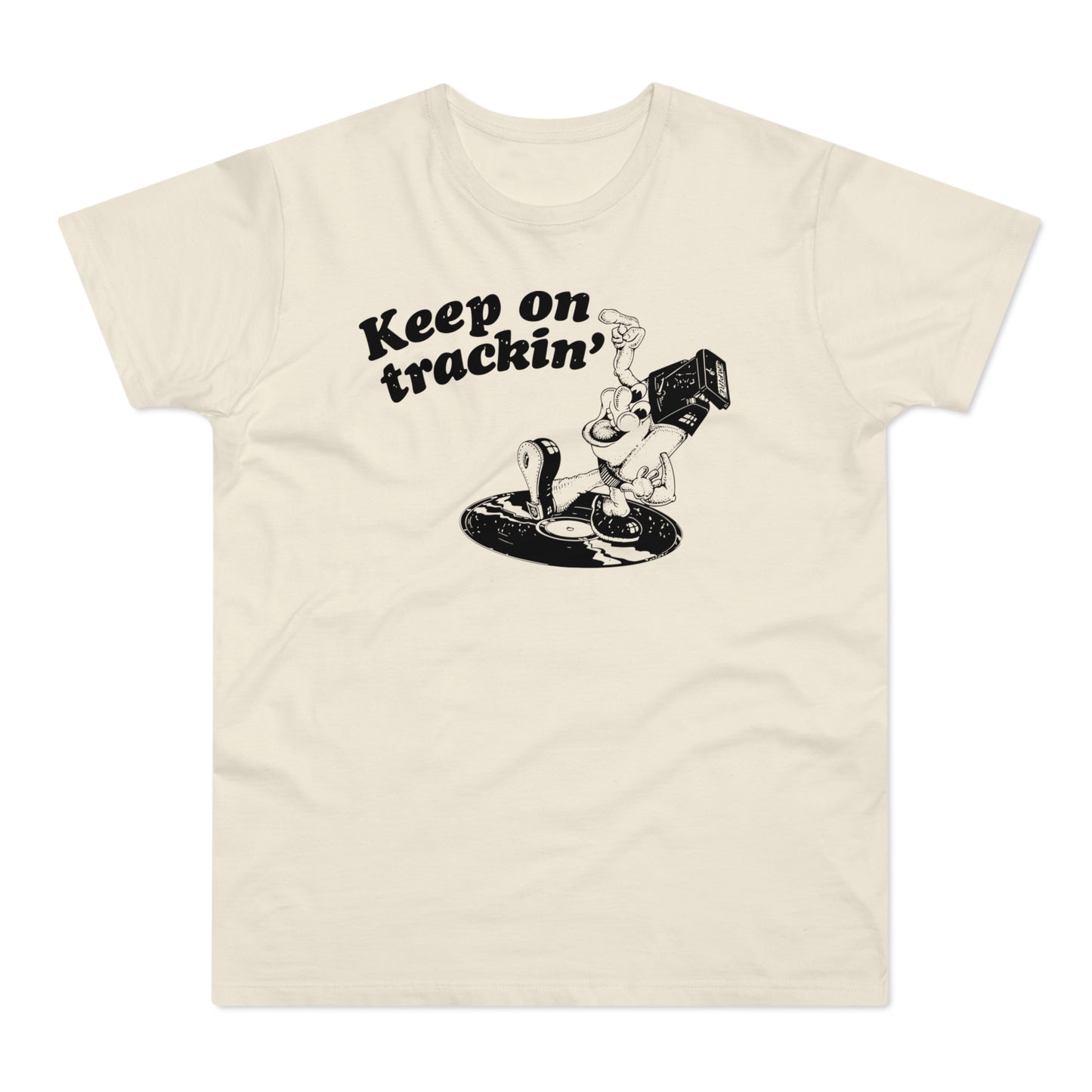 Keep On Tracking T Shirt (Standardgewicht)