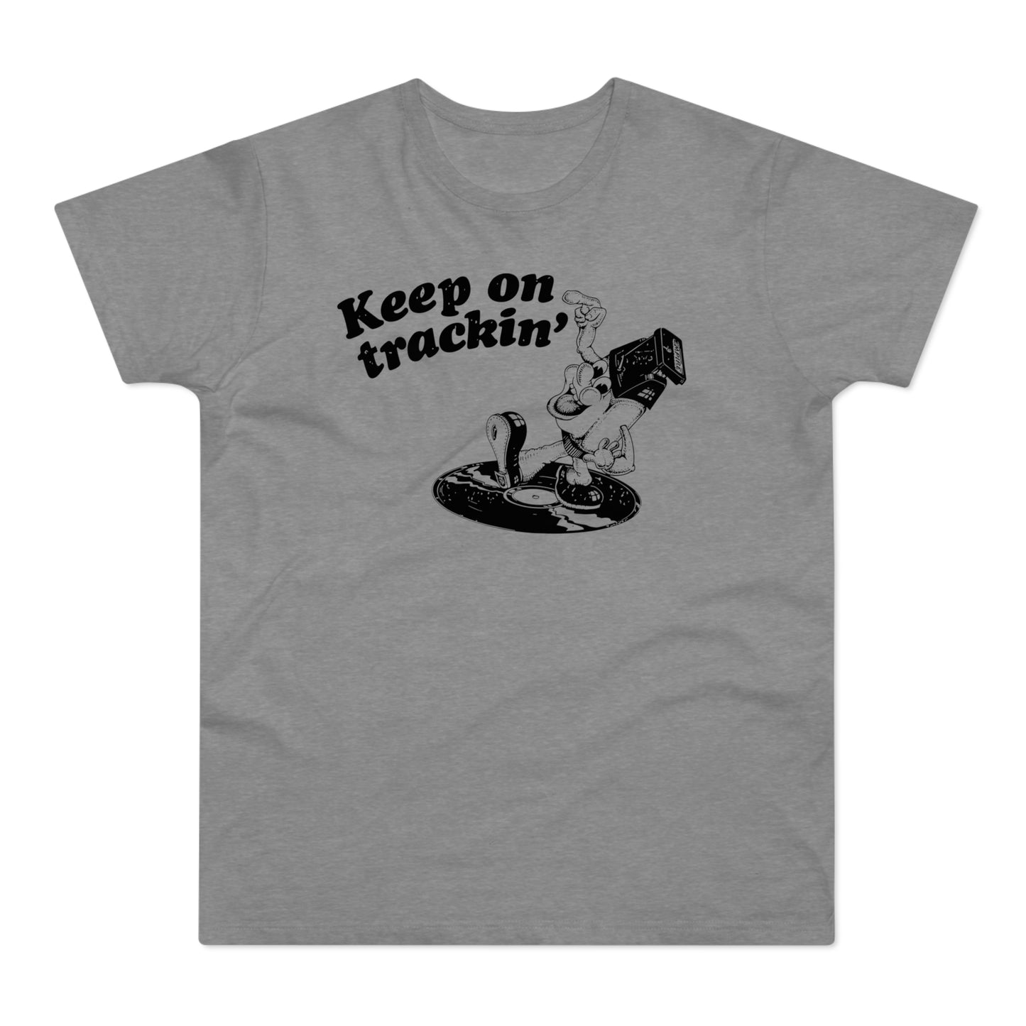 Keep On Tracking T Shirt (Standardgewicht)