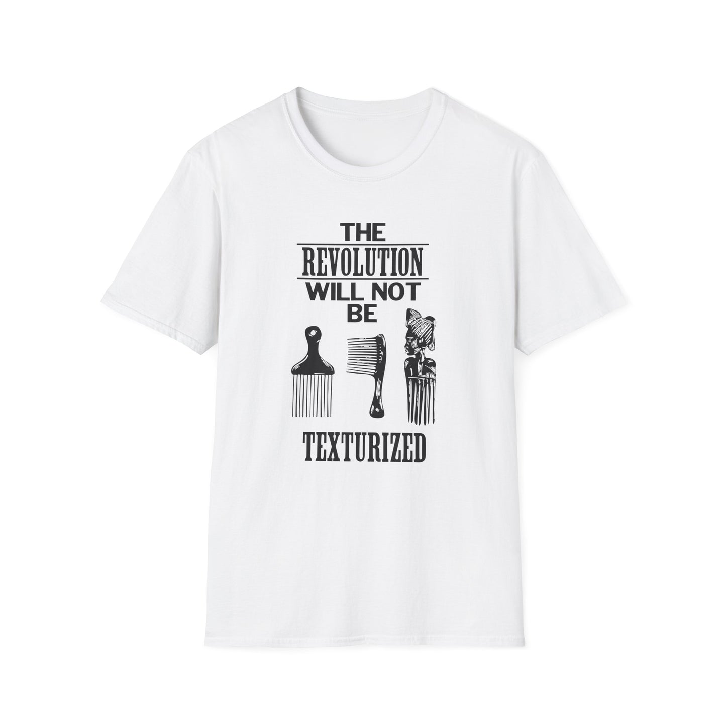 The Revolution Will Not Be Texturised T Shirt (XL) - DEADSTOCK - NUR NOCH 1 STÜCK - 50 % RABATT