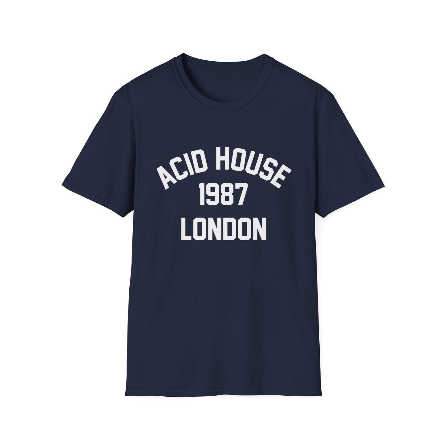 London 1987 Acid House T Shirt (2XL) - DEADSTOCK - NUR NOCH 1 STÜCK - 50 % RABATT