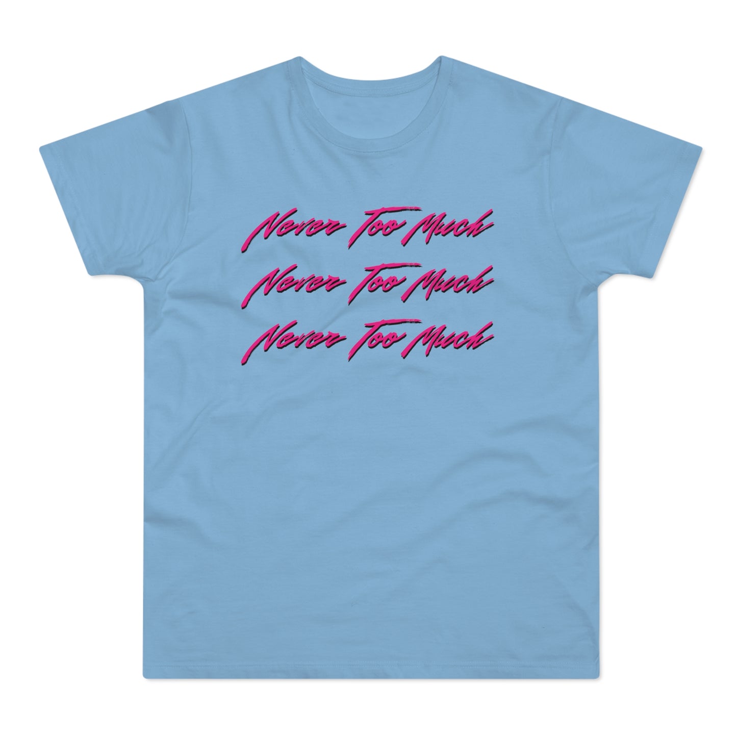 Never Too Much Luther Vandross T Shirt (Standardgewicht)