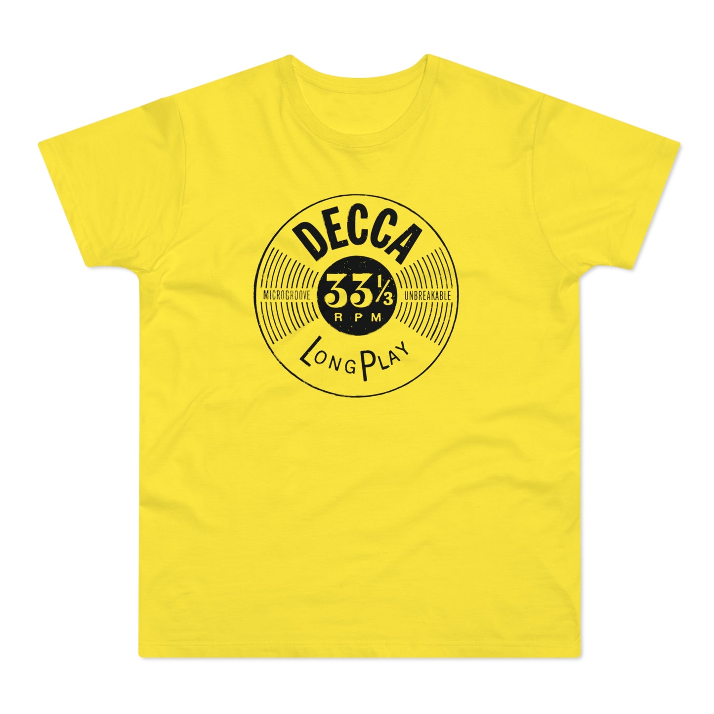 Decca Records Long Play T Shirt (Standardgewicht)