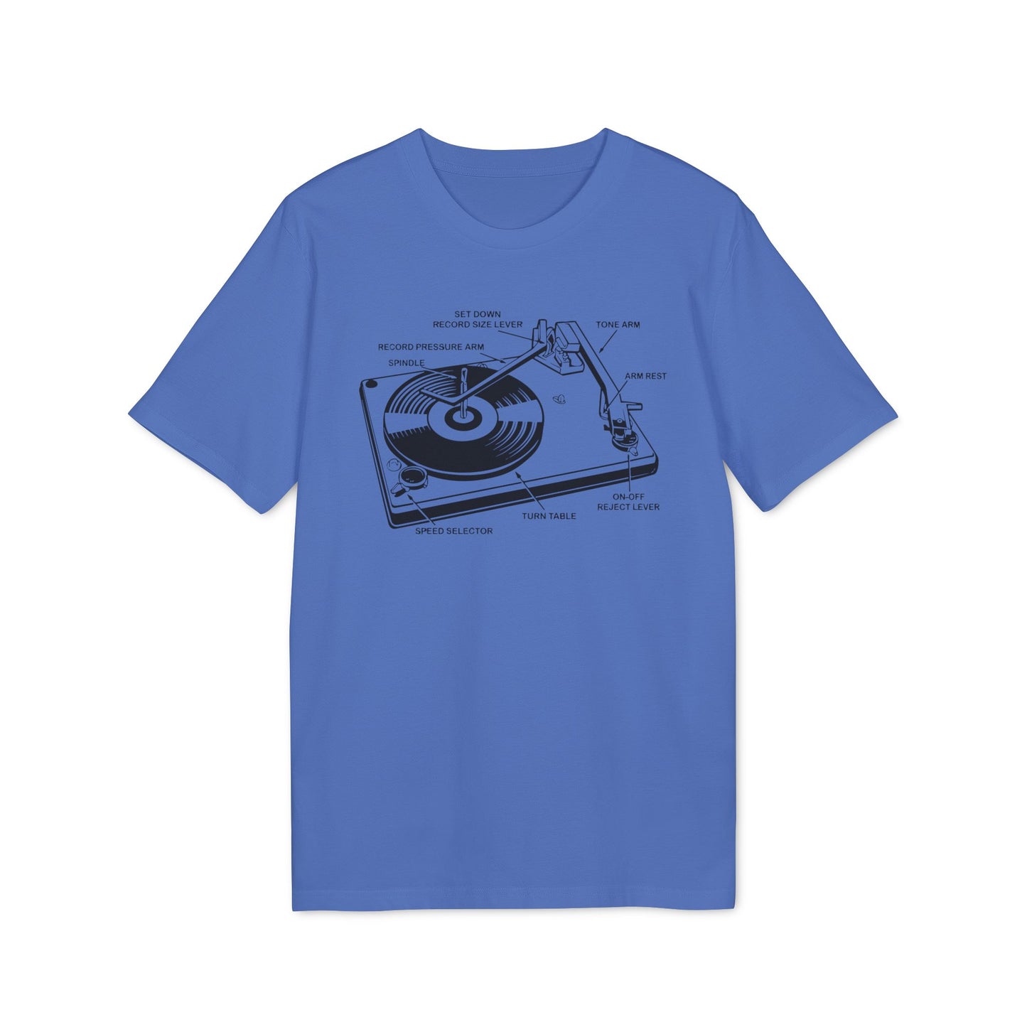 Vinyl Record Player Turntable Bio-T-Shirt (Premium Qualität)