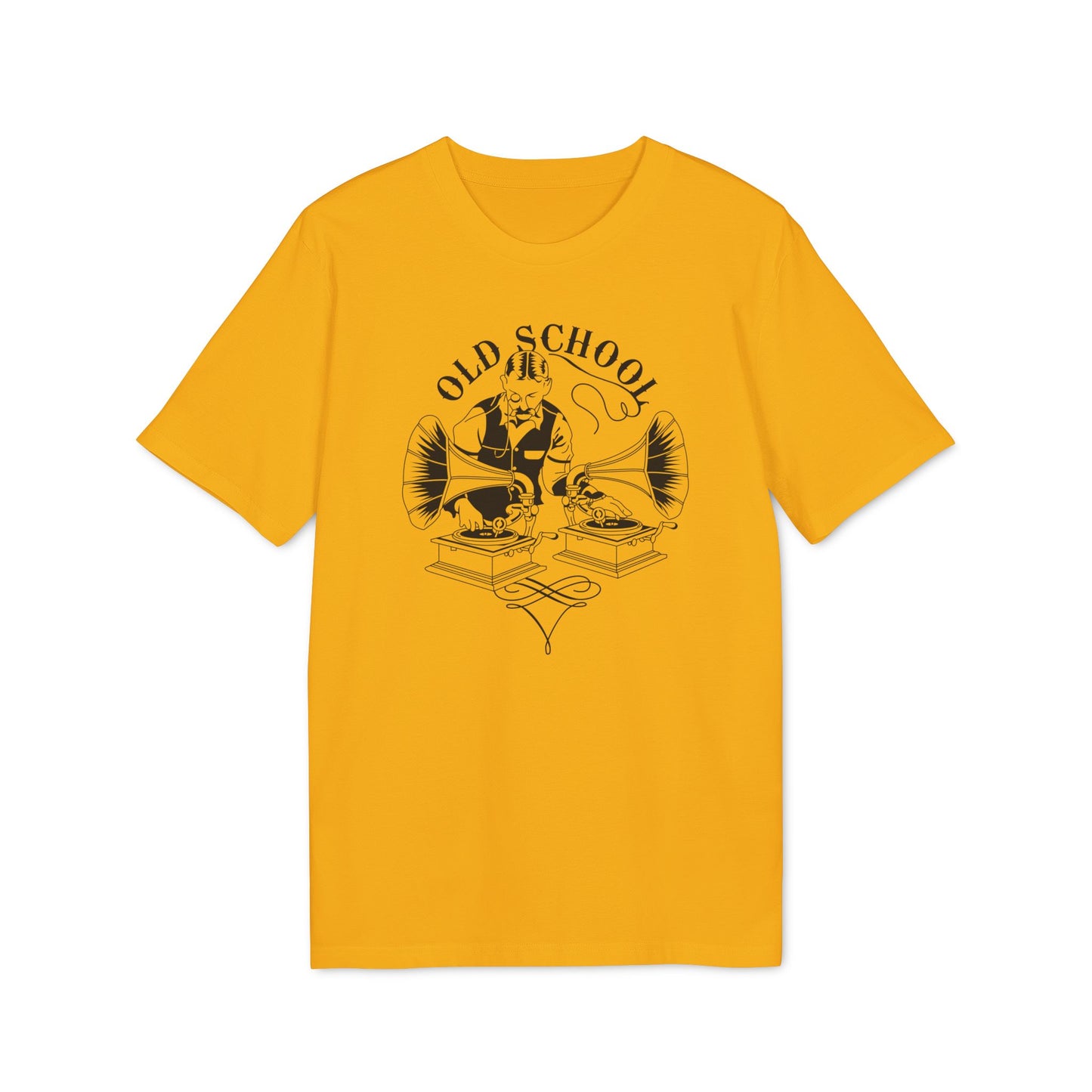 Old School DJ Bio-T-Shirt (Premium Qualität)