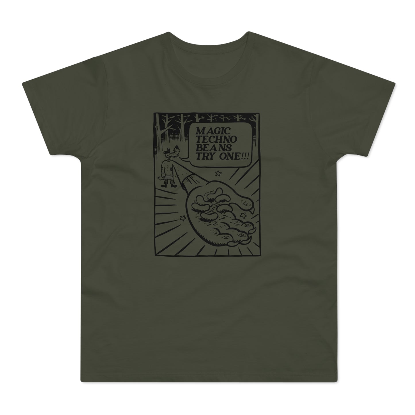 Magic Techno Beans T Shirt (Standardgewicht)