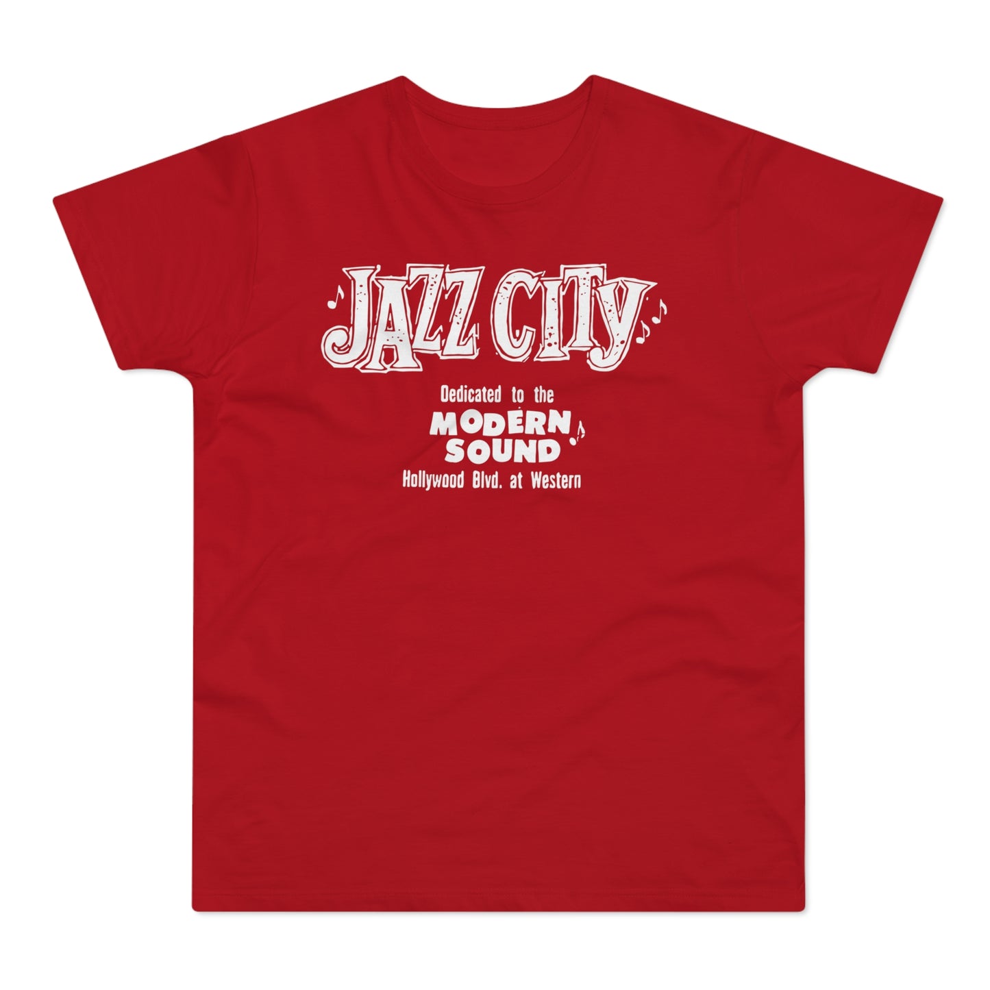 Jazz City T Shirt (Standardgewicht) LA Jazz Club