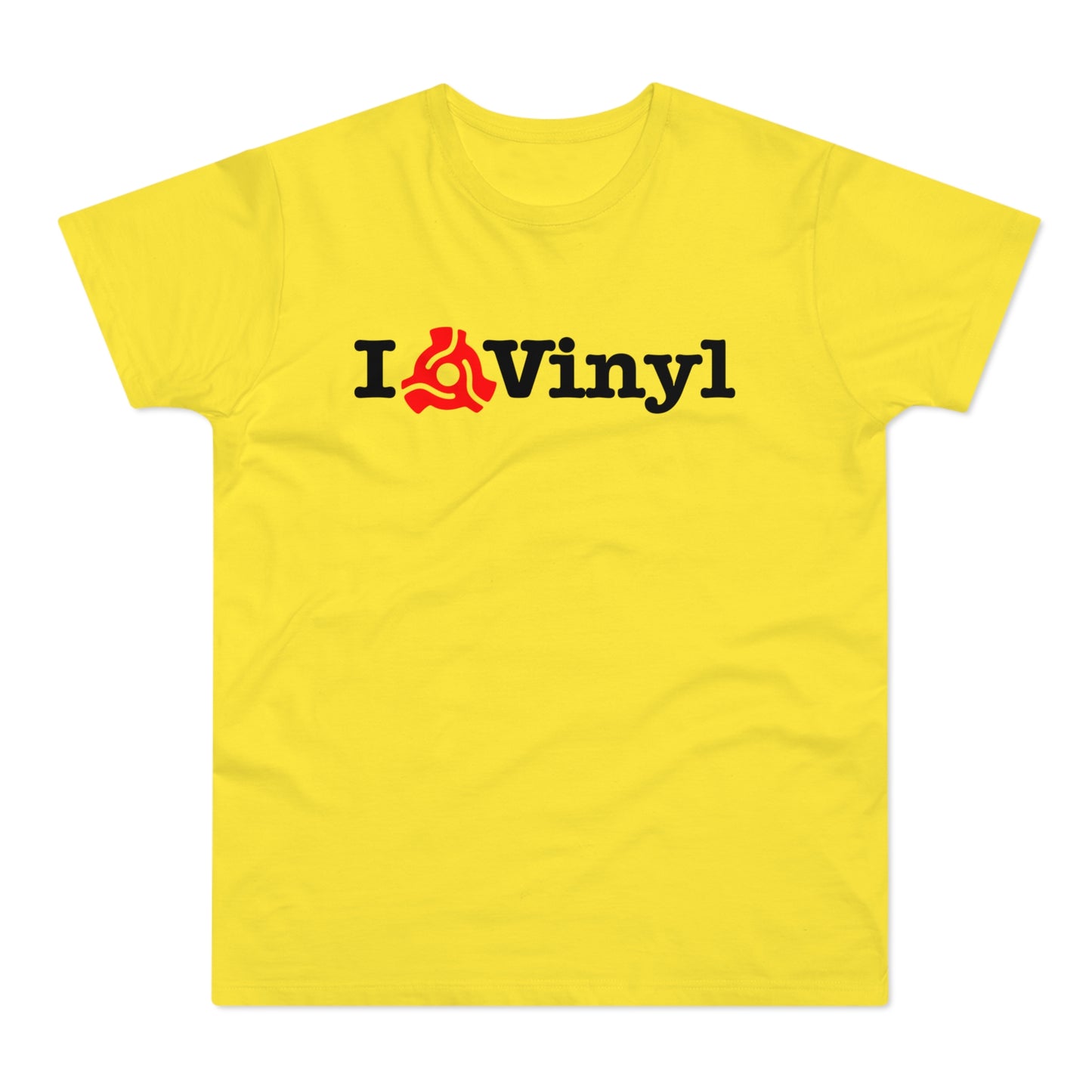 I Love Vinyl T Shirt (Standardgewicht)