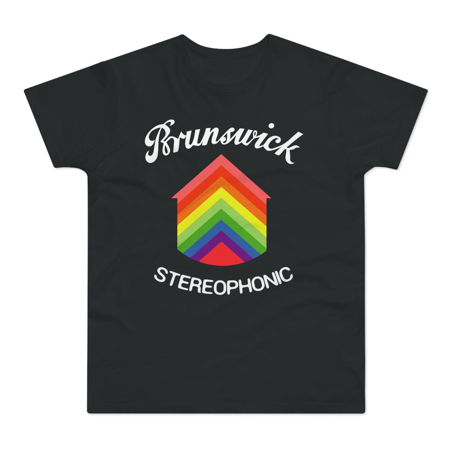 Brunswick Records Stereophonic T Shirt (Standardgewicht)