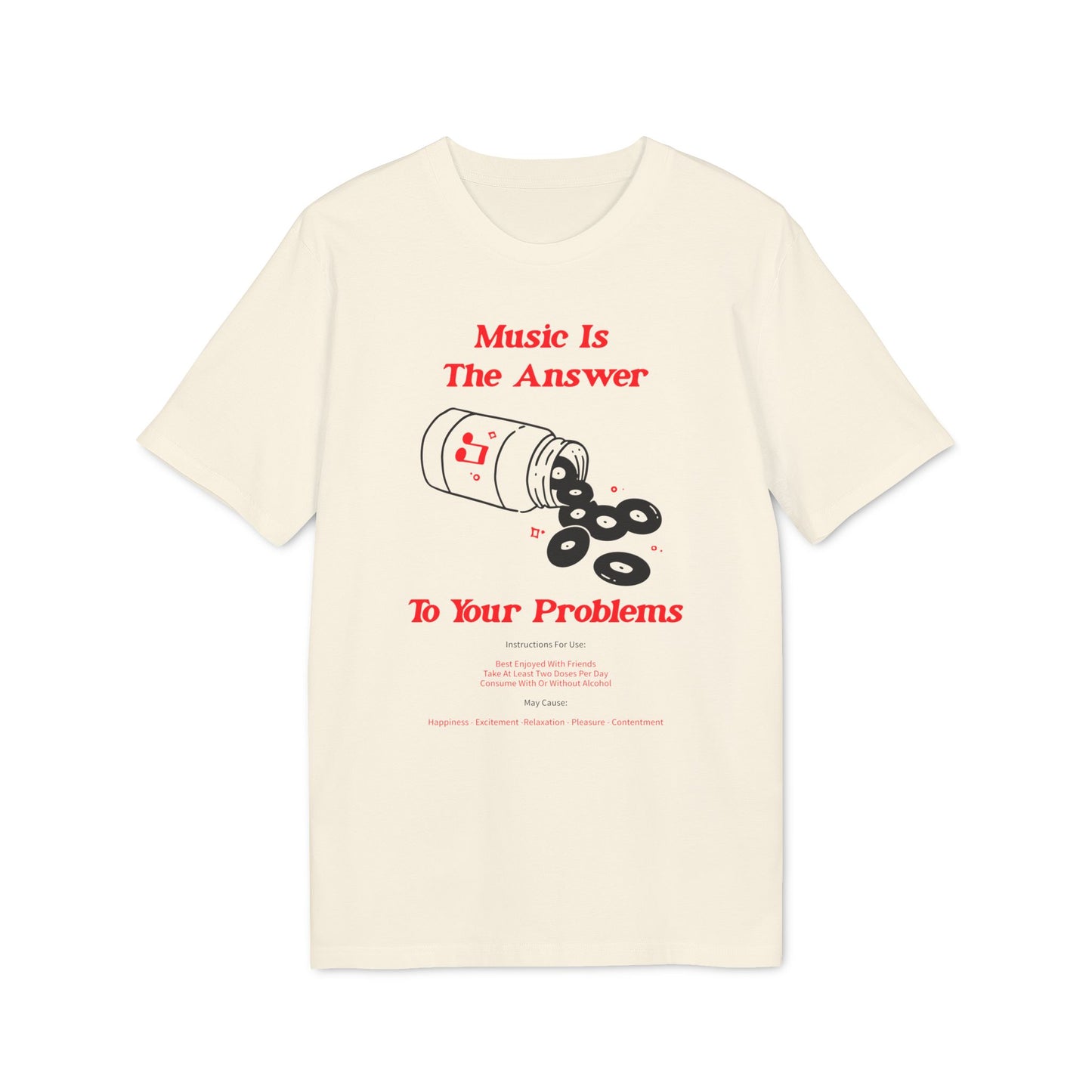 Music Is The Answer Bio-T-Shirt (Premium Qualität)