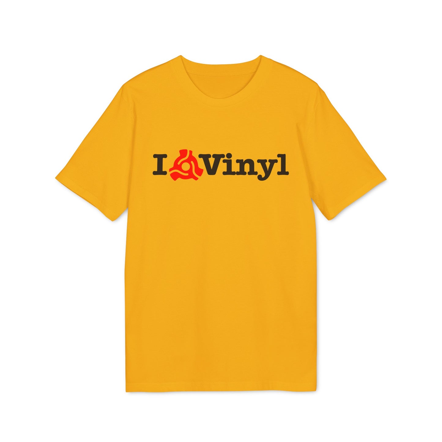 I Love Vinyl Bio-T-Shirt (Premium Qualität)