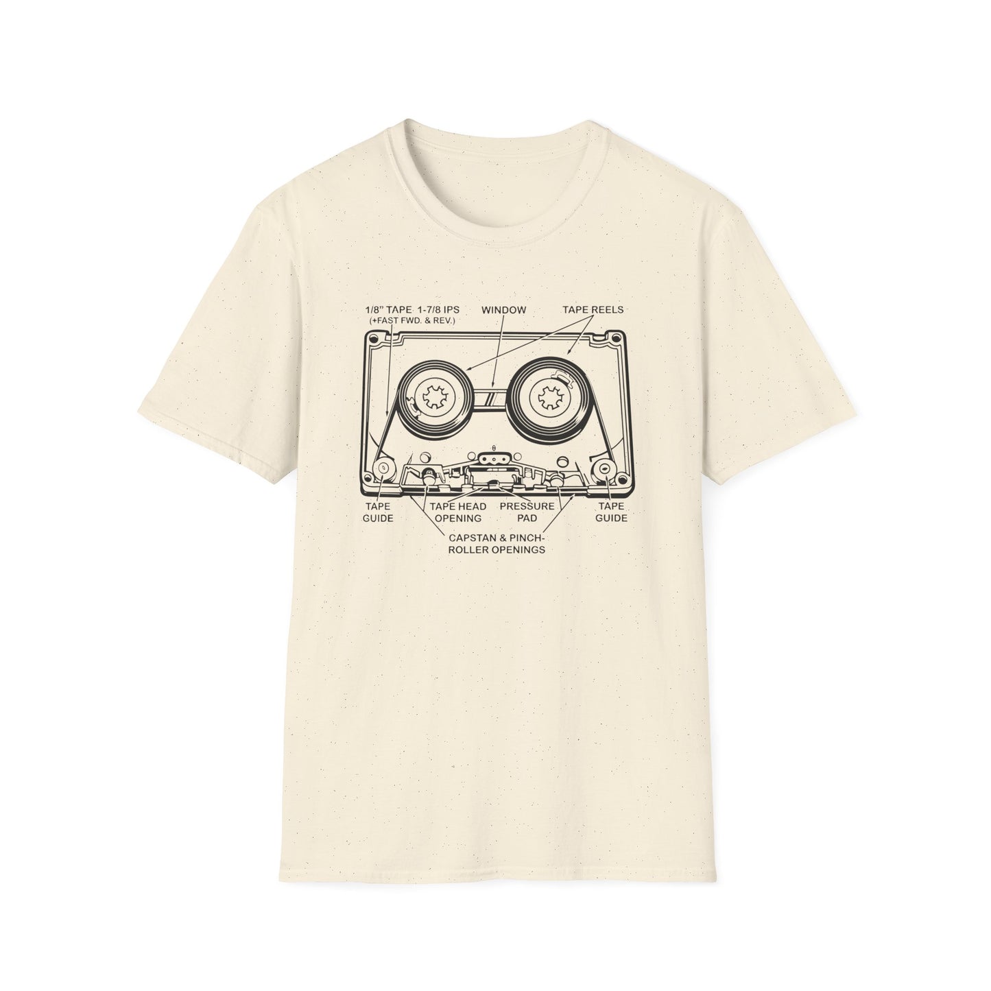 How It Works: Cassette Tape T Shirt