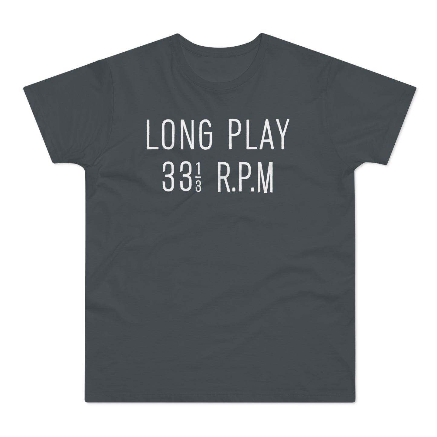 Long Play 33 1/3 RPM T Shirt (Standardgewicht)