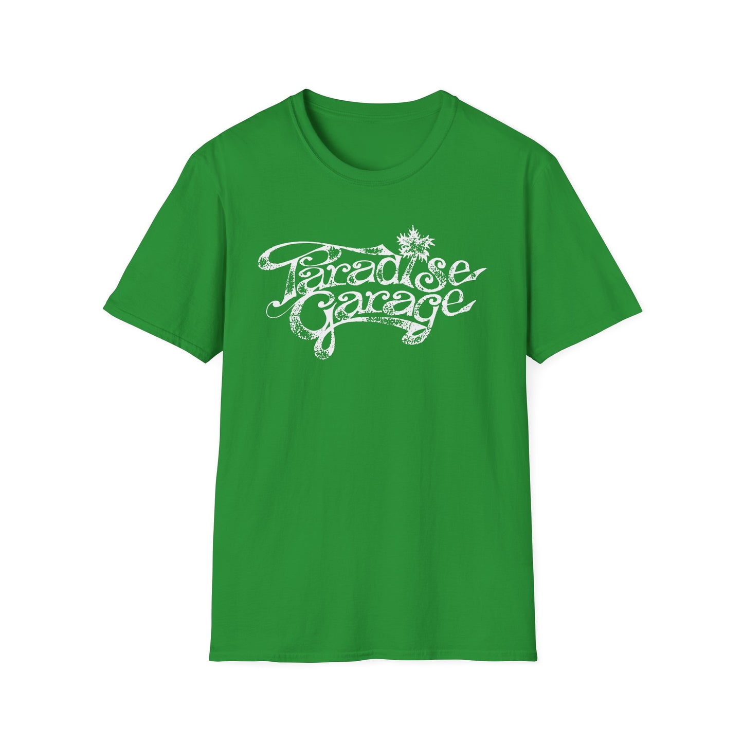 Paradise Garage T Shirt Imprimé Vieilli