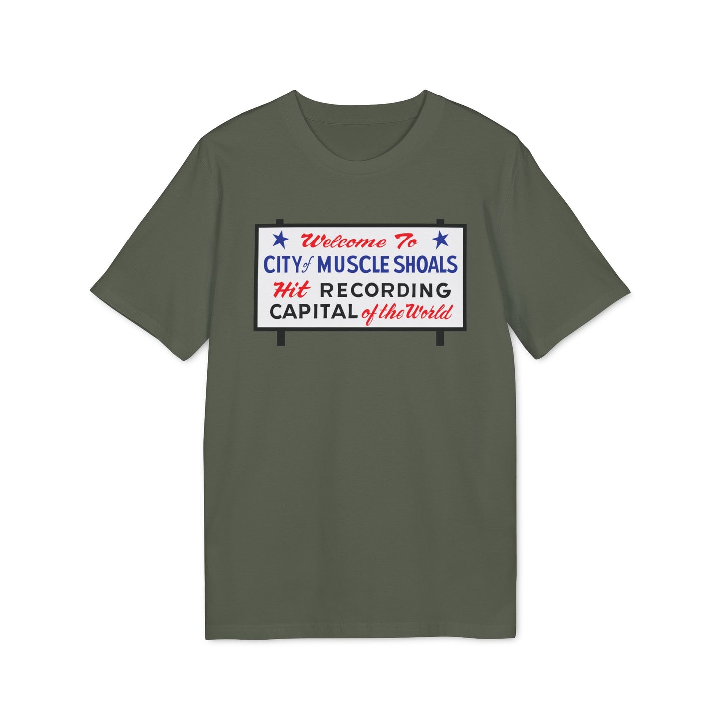 Welcome To Muscle Shoals Bio-T-Shirt (Premium Qualität)