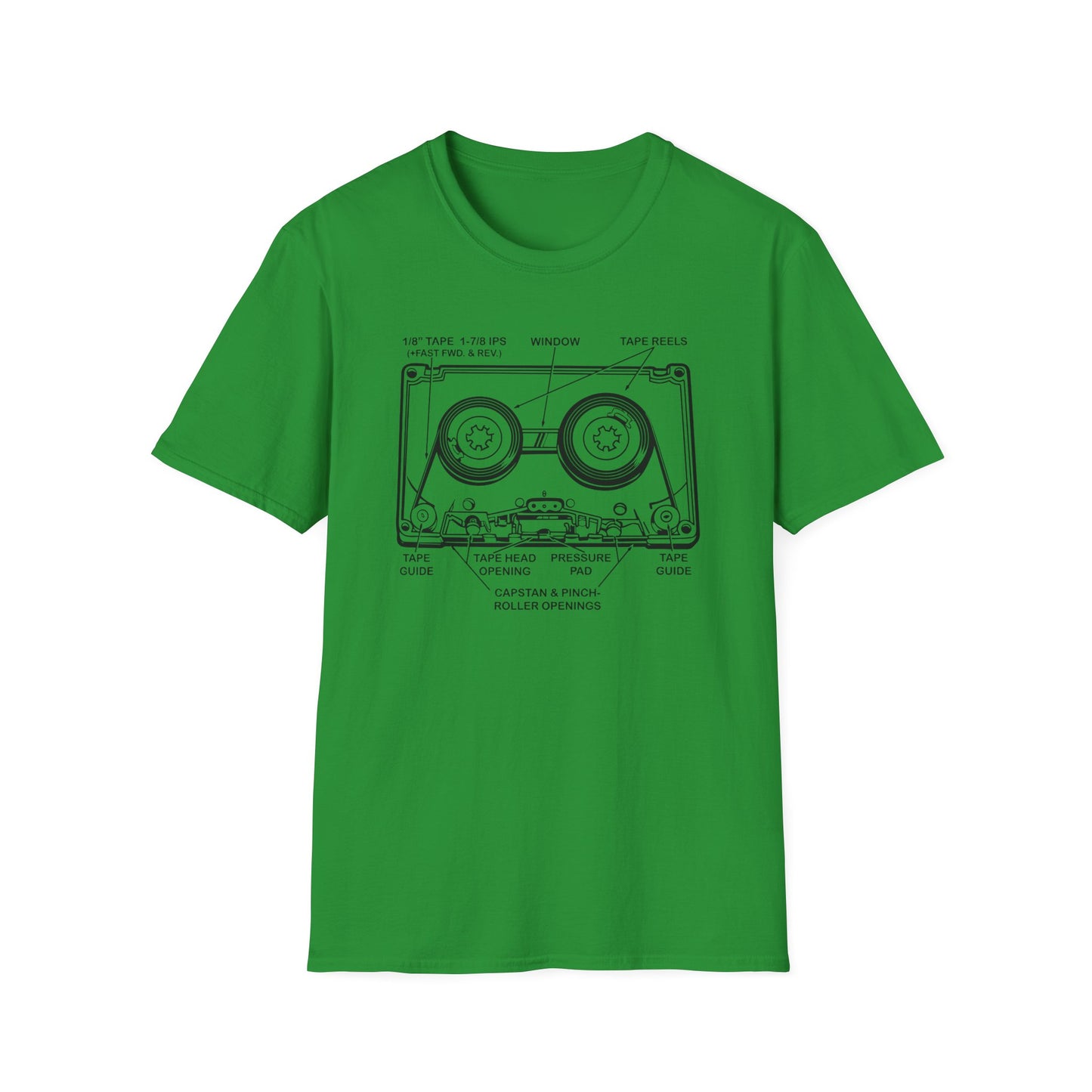 How It Works: Cassette Tape T Shirt - Leichtes