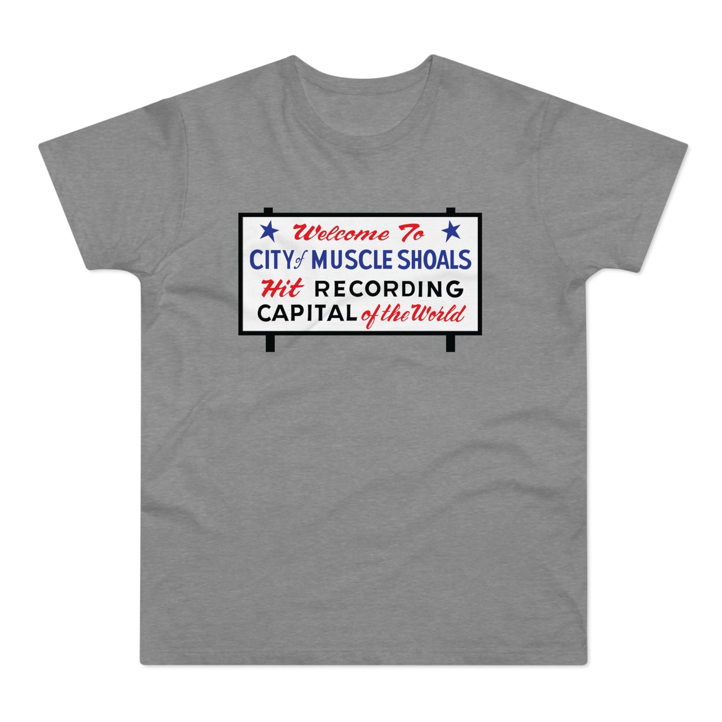 Welcome To Muscle Shoals T Shirt (Standardgewicht)
