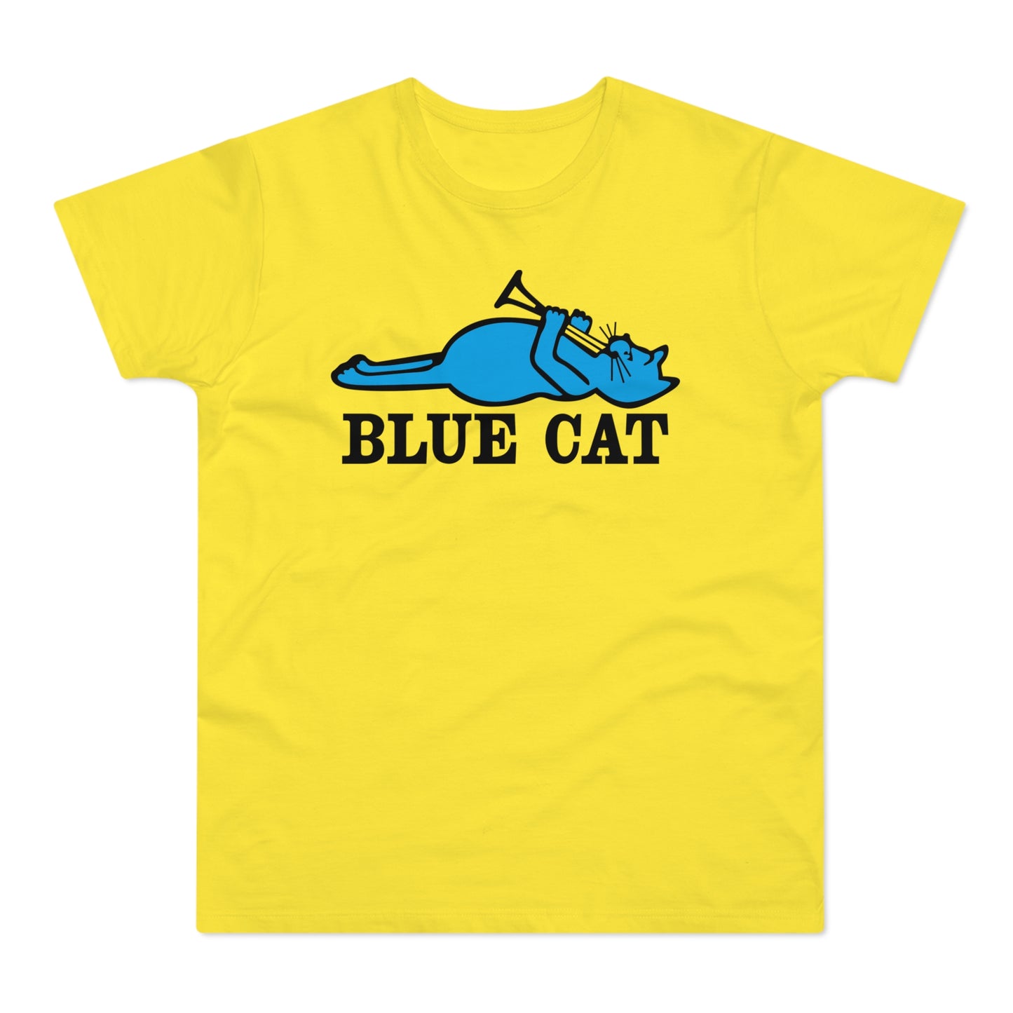 Blue Cat Records T Shirt (Standardgewicht)