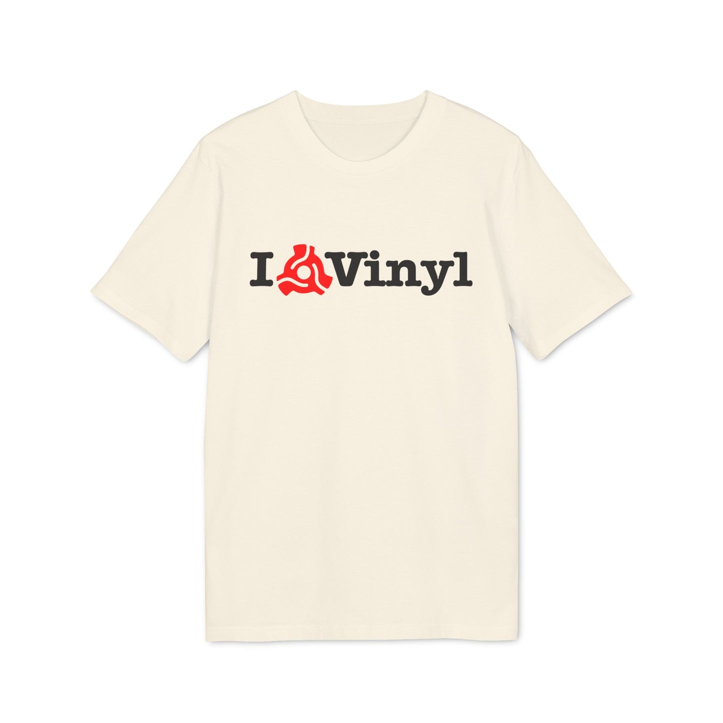 I Love Vinyl Bio-T-Shirt (Premium Qualität)
