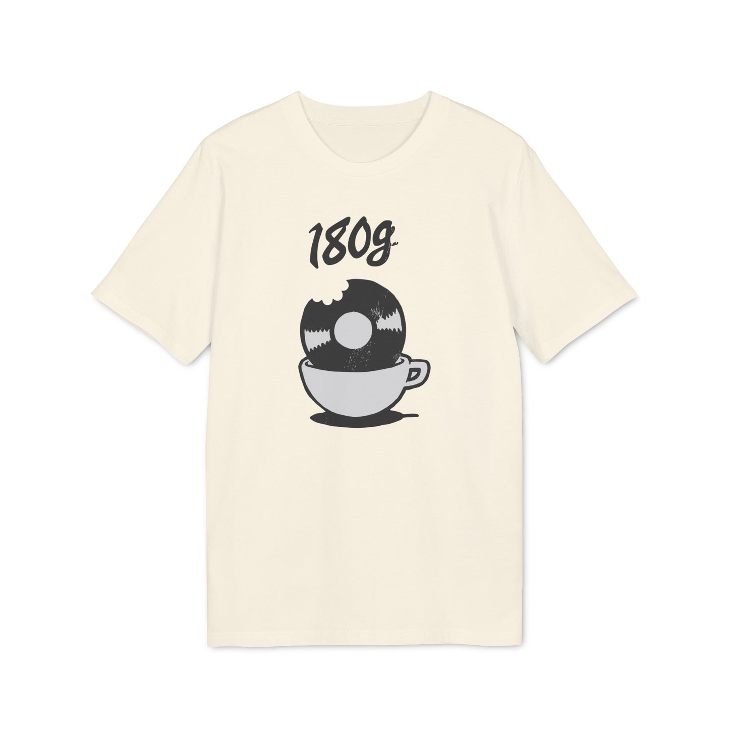 180g Coffee Bio-T-Shirt (Premium Qualität)