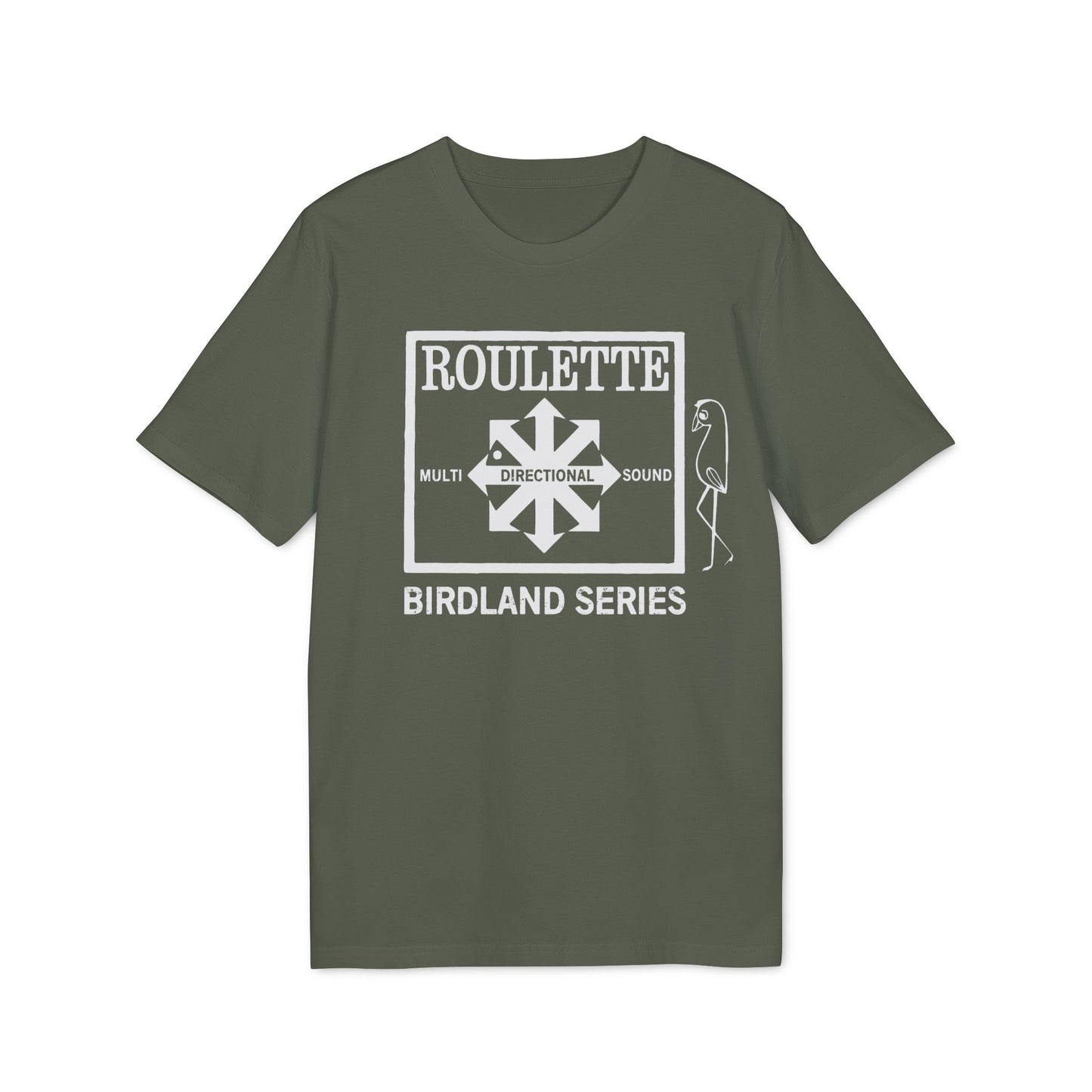 Roulette Records Birdland Series Bio-T-Shirt (Premium Qualität)