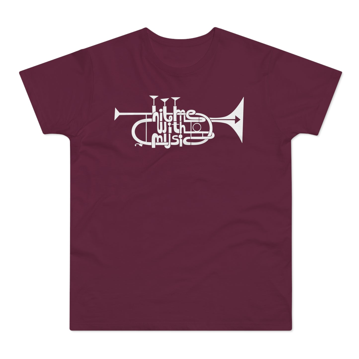 Hit Me With Music T Shirt (Standardgewicht)